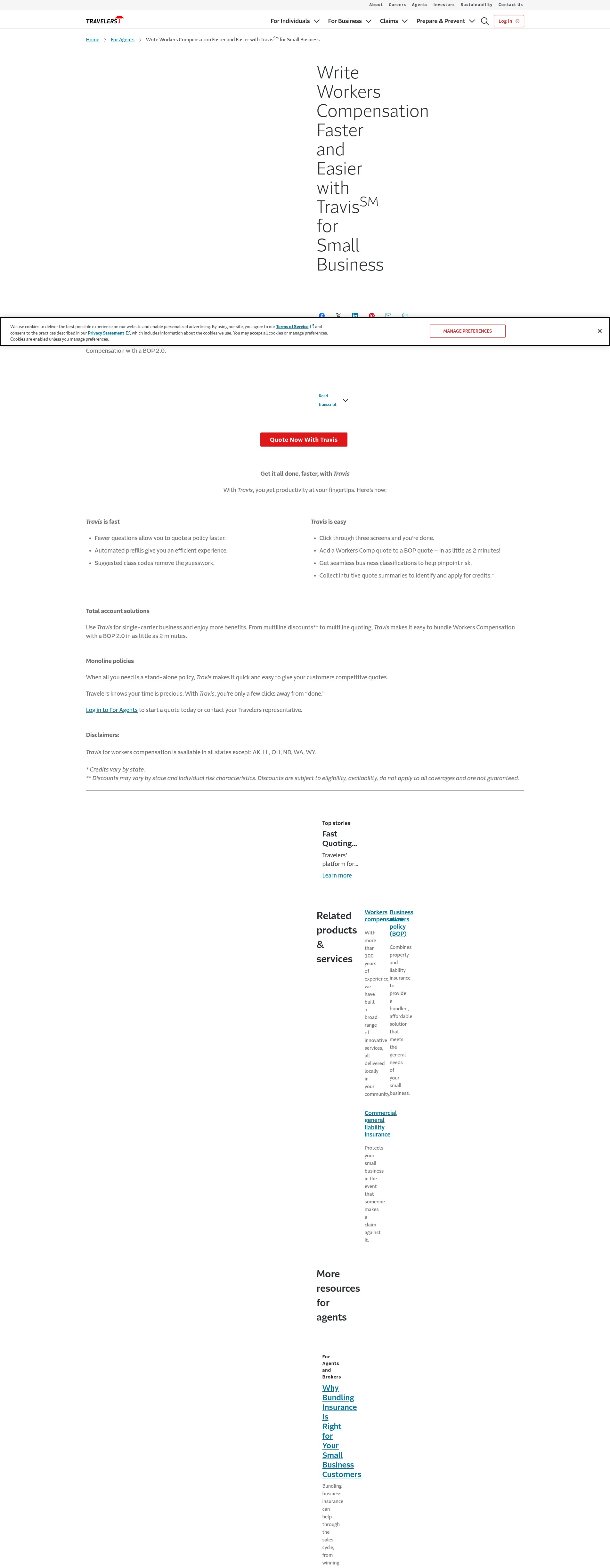 Landing Page
