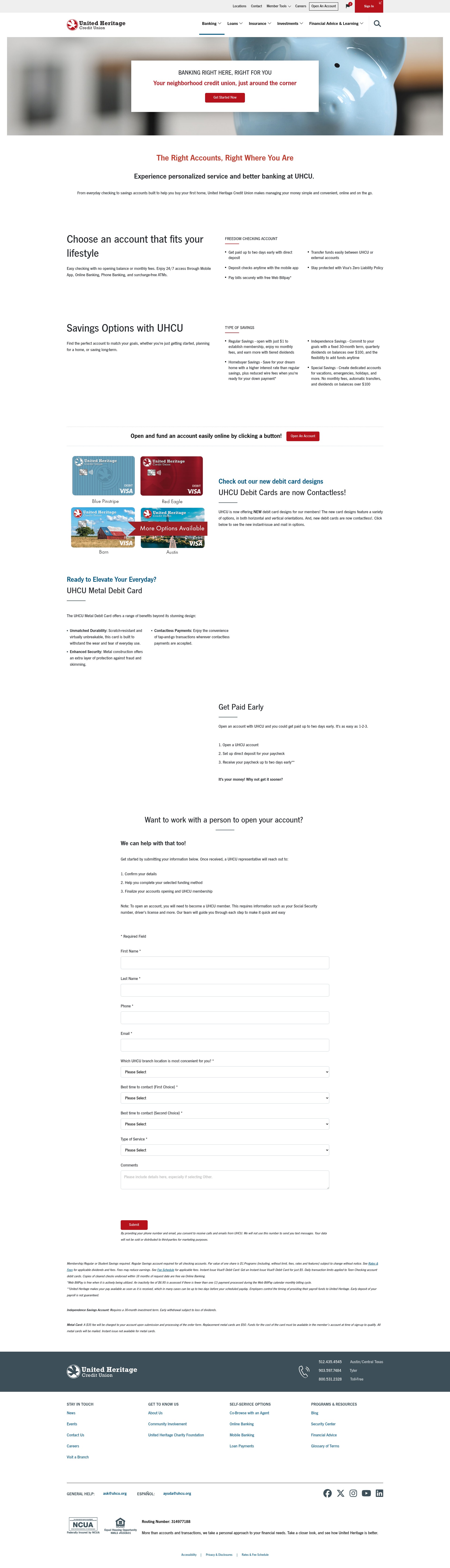 Landing Page
