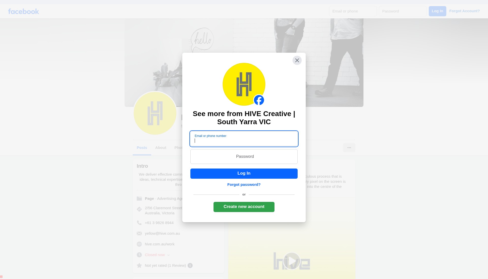 Landing Page