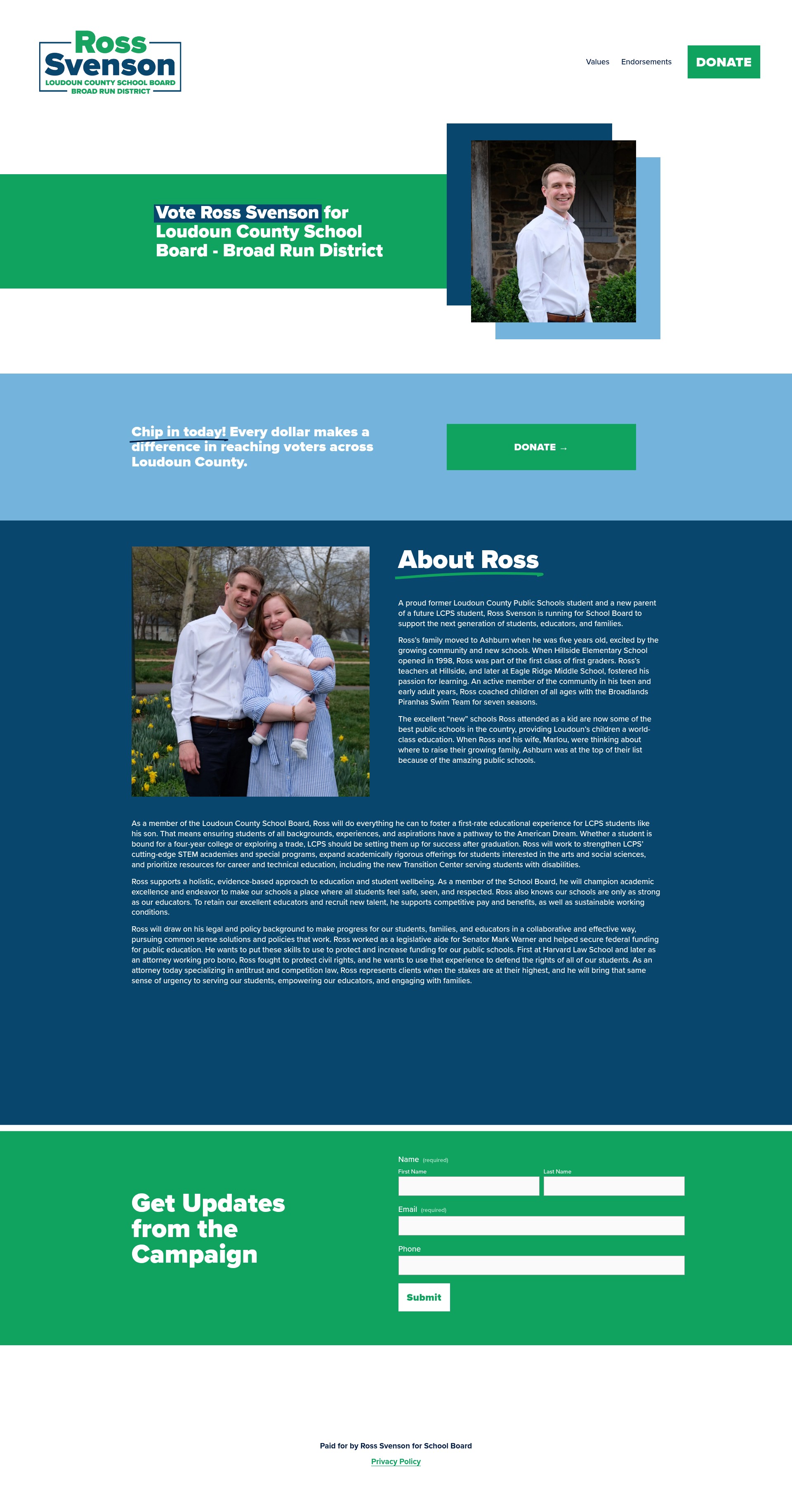 Landing Page