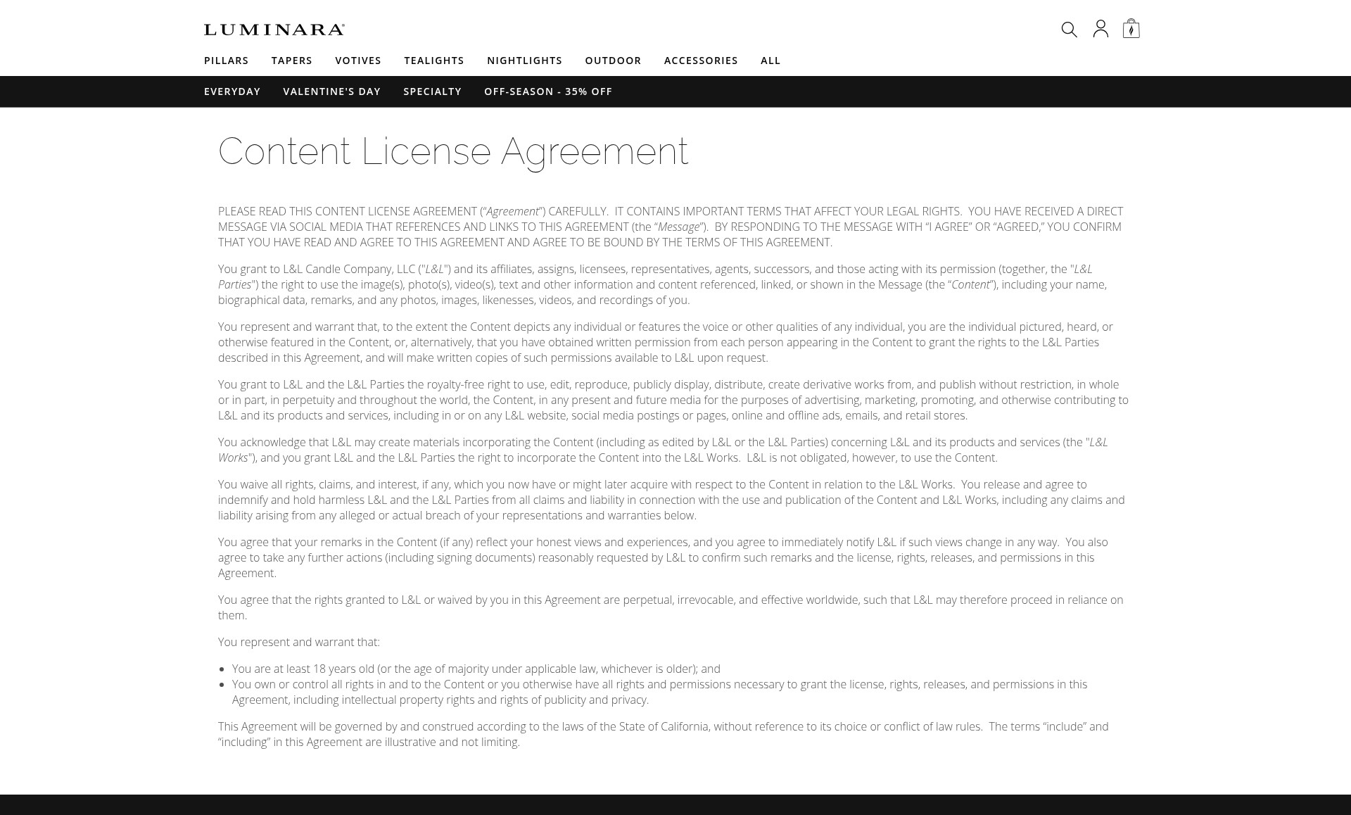 Landing Page