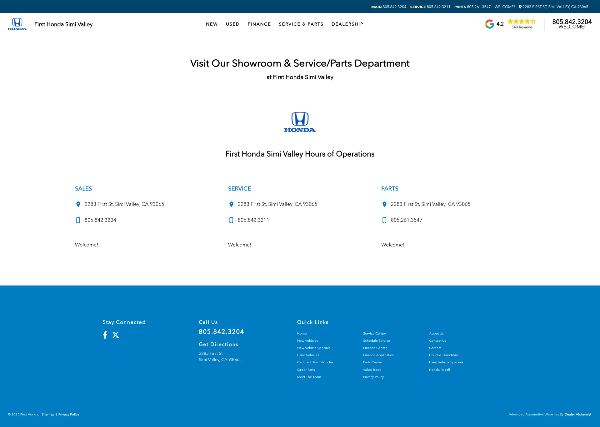 Landing Page