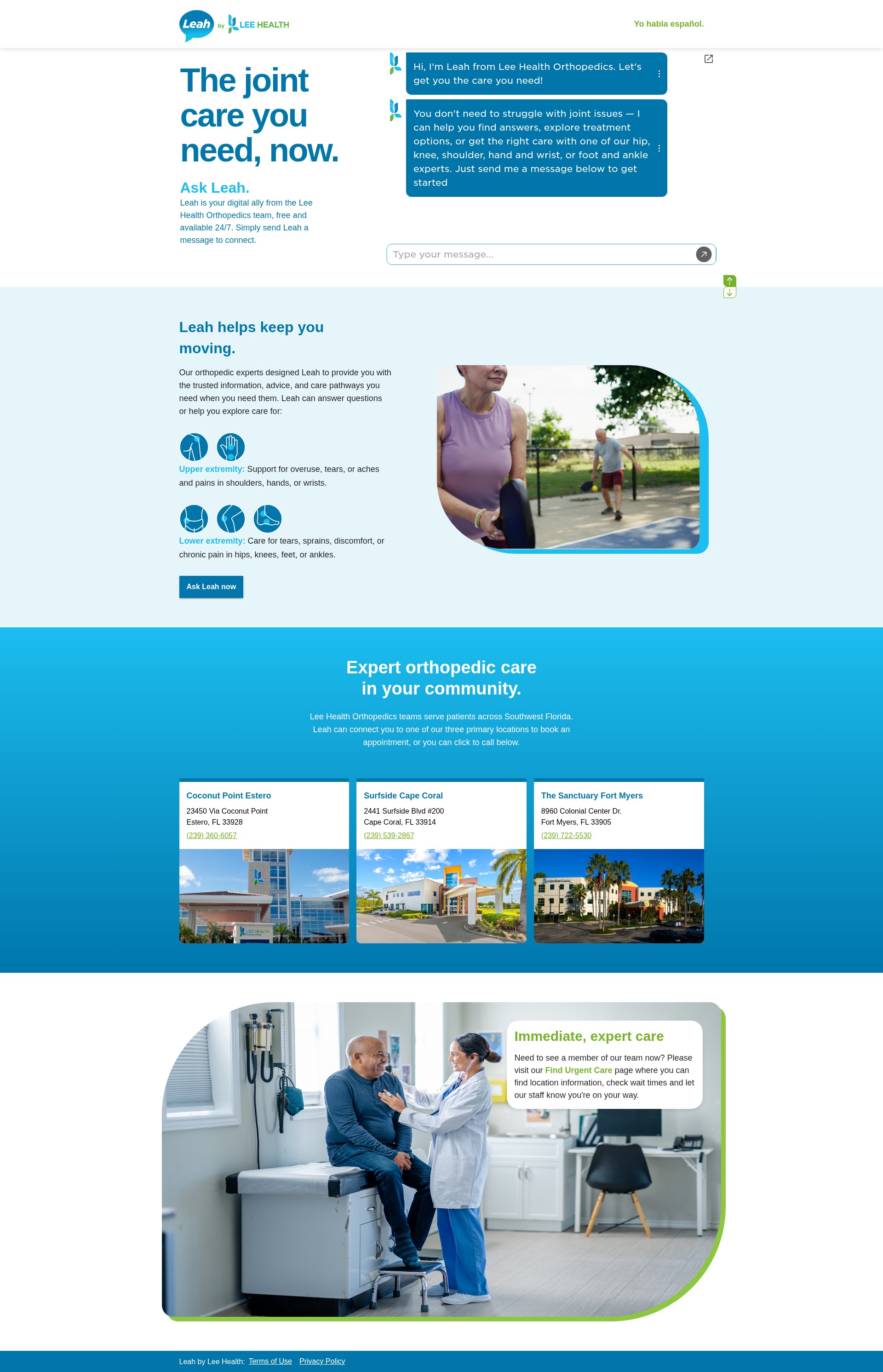 Landing Page