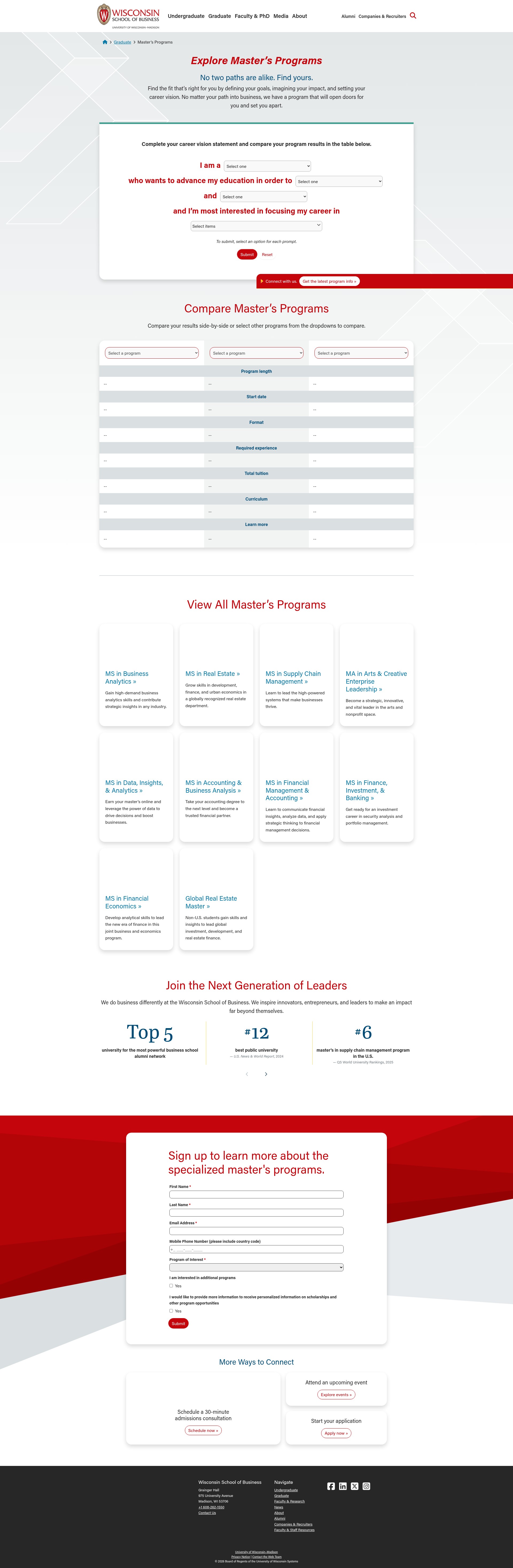 Landing Page