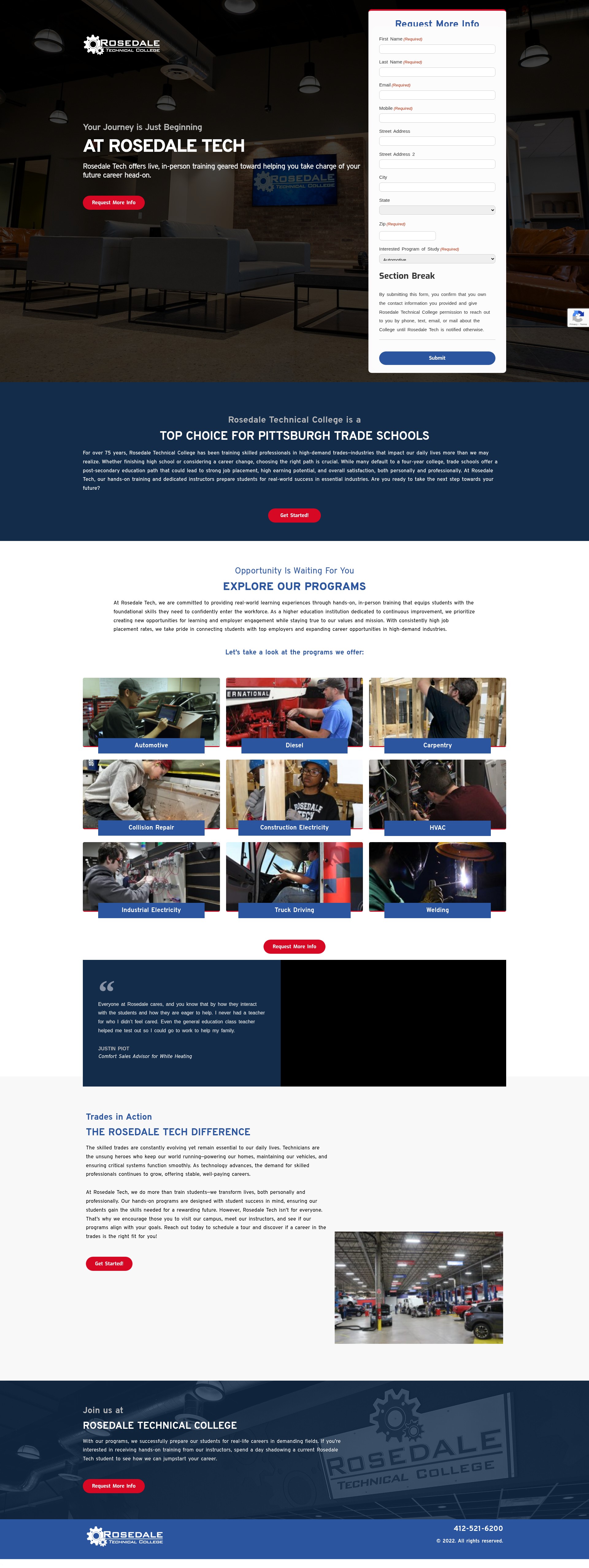 Landing Page