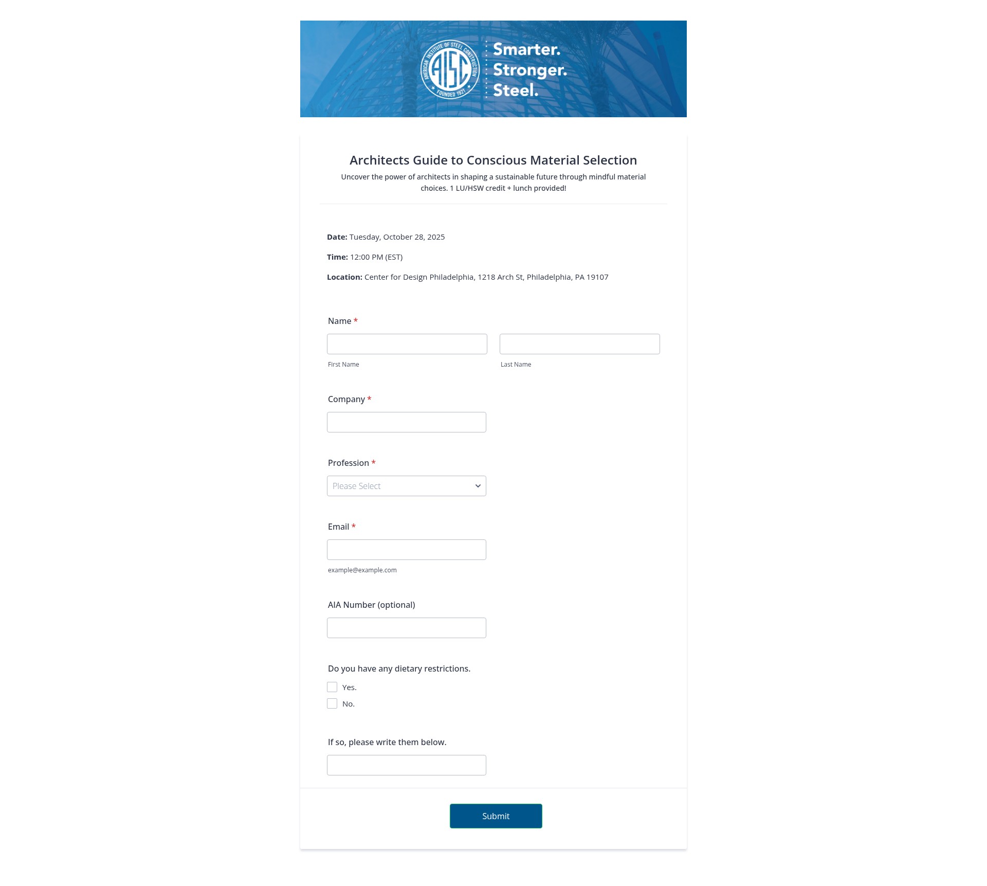 Landing Page