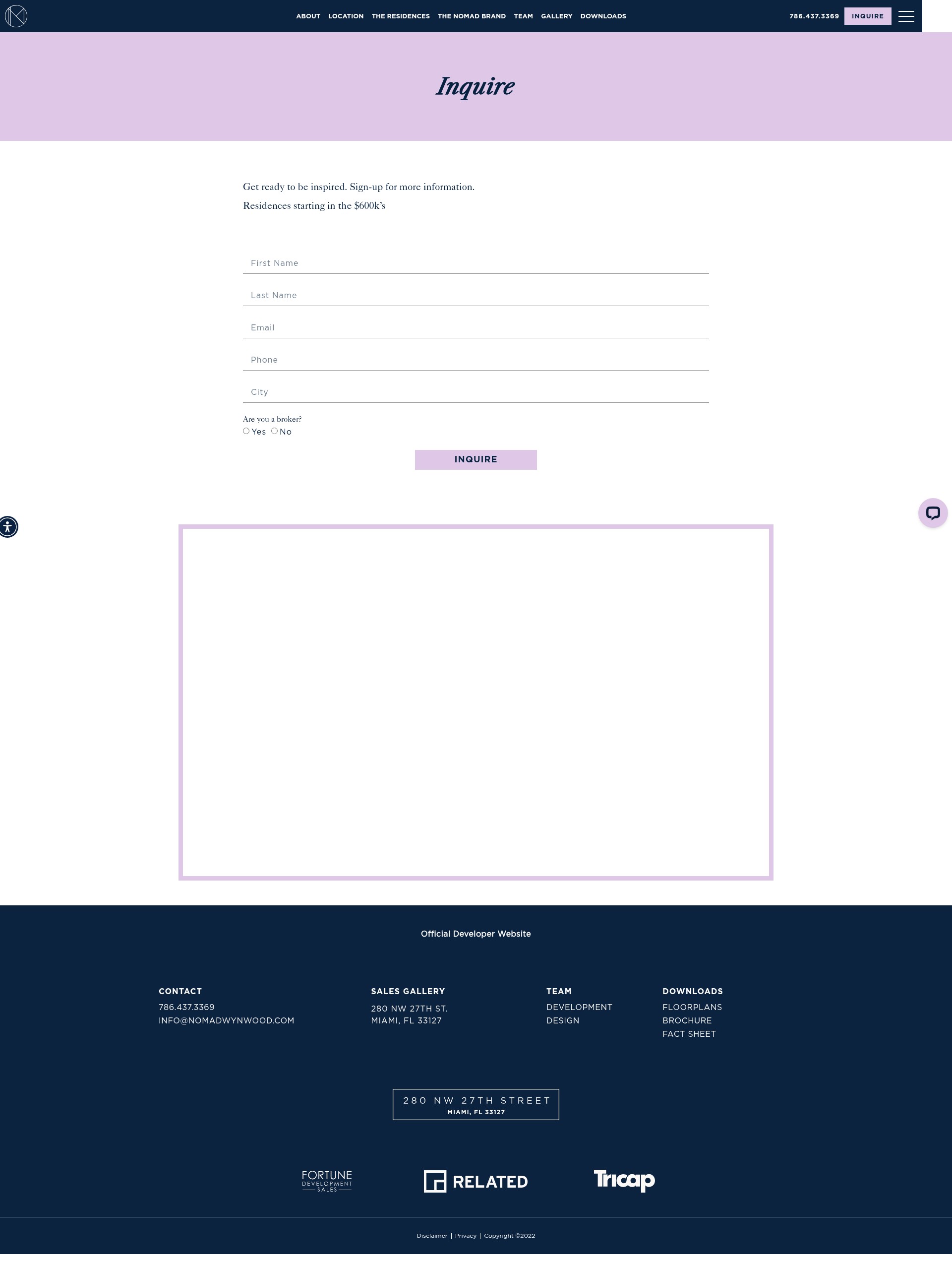 Landing Page