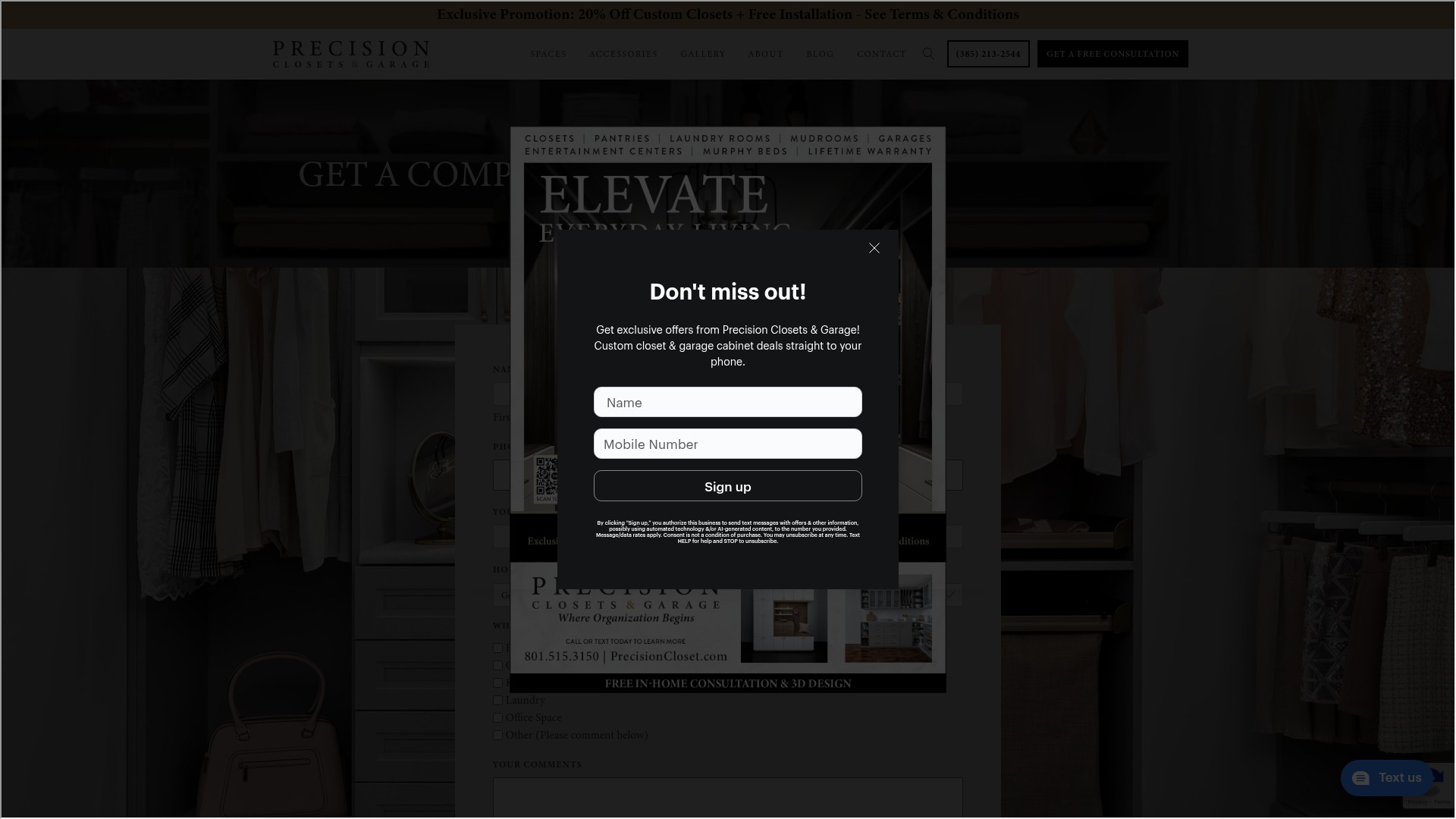 Landing Page