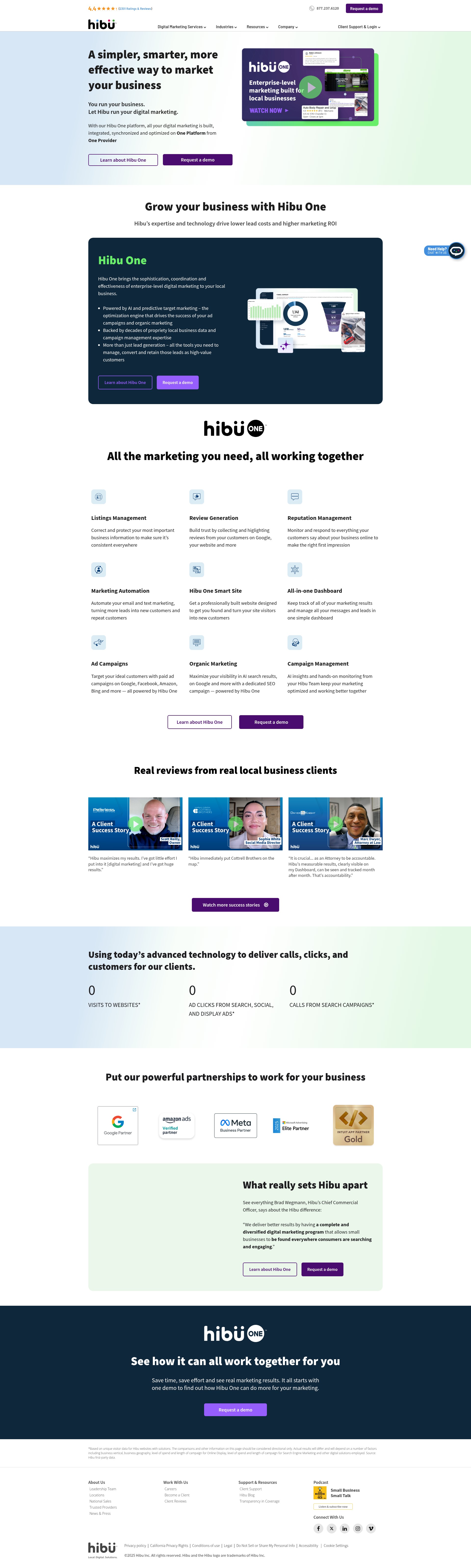 Landing Page