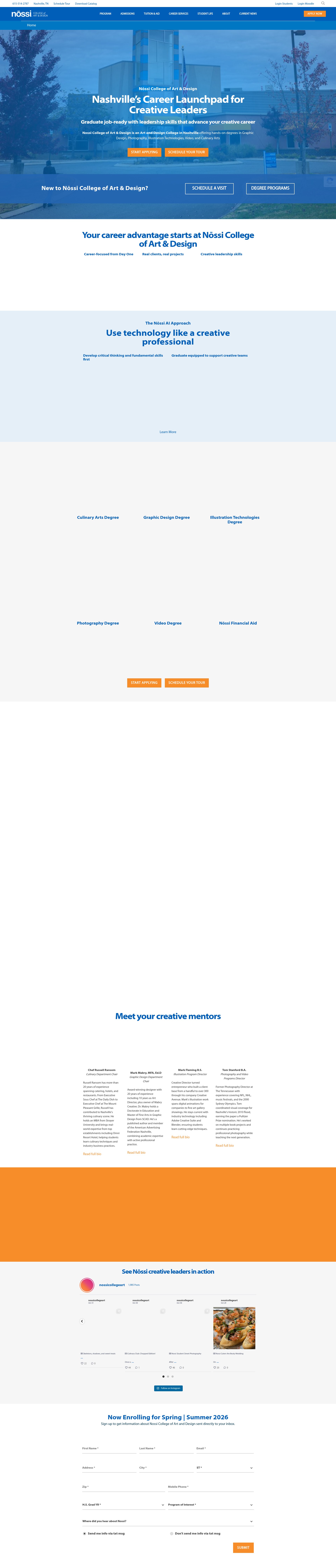Landing Page