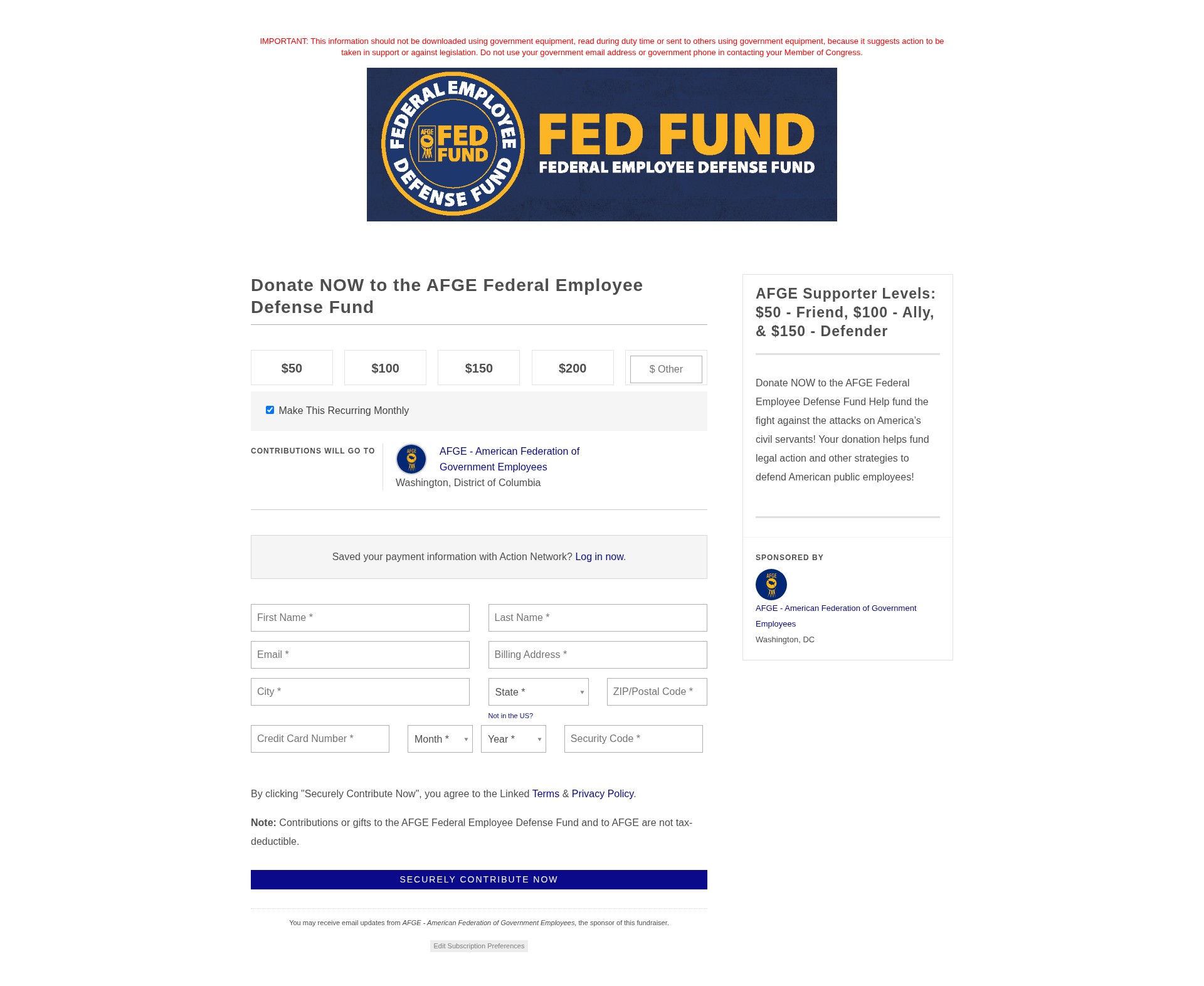 Landing Page