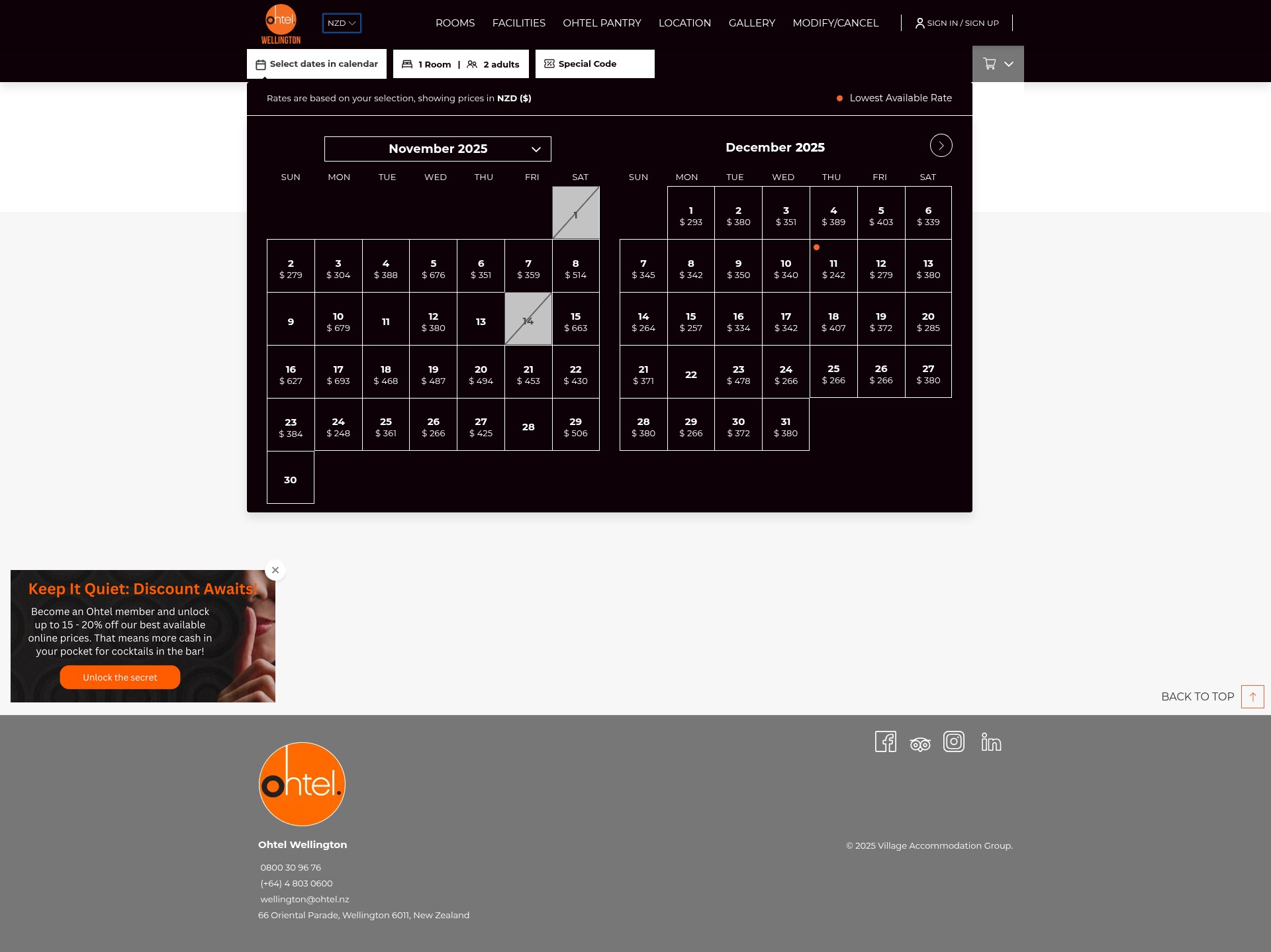 Landing Page