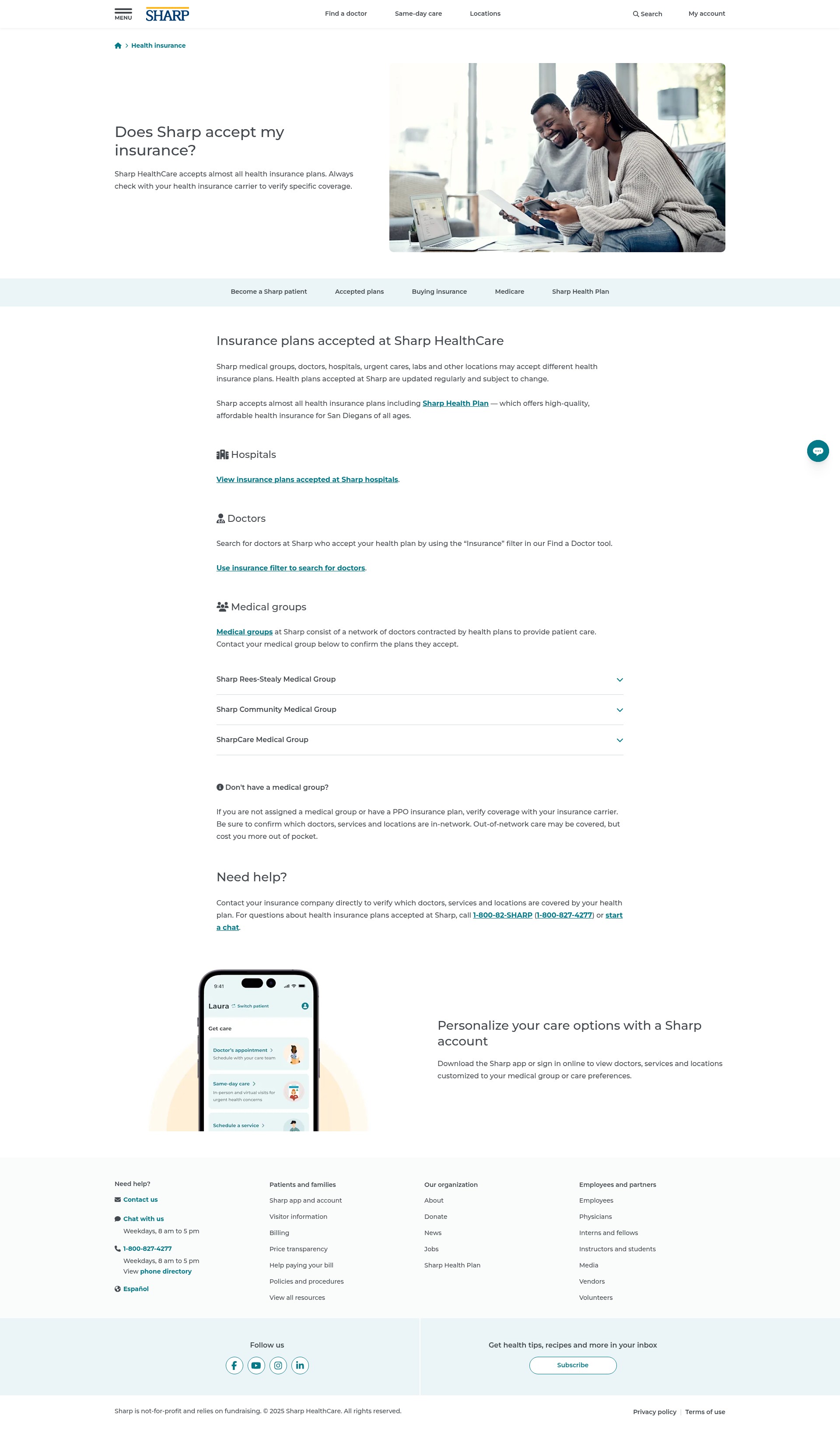 Landing Page