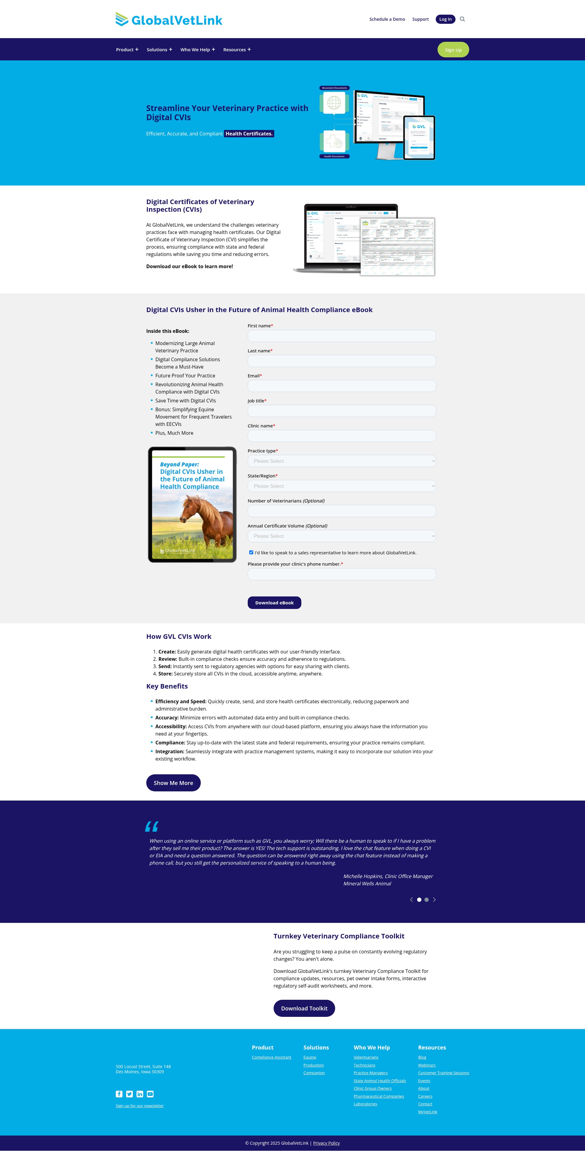 Landing Page