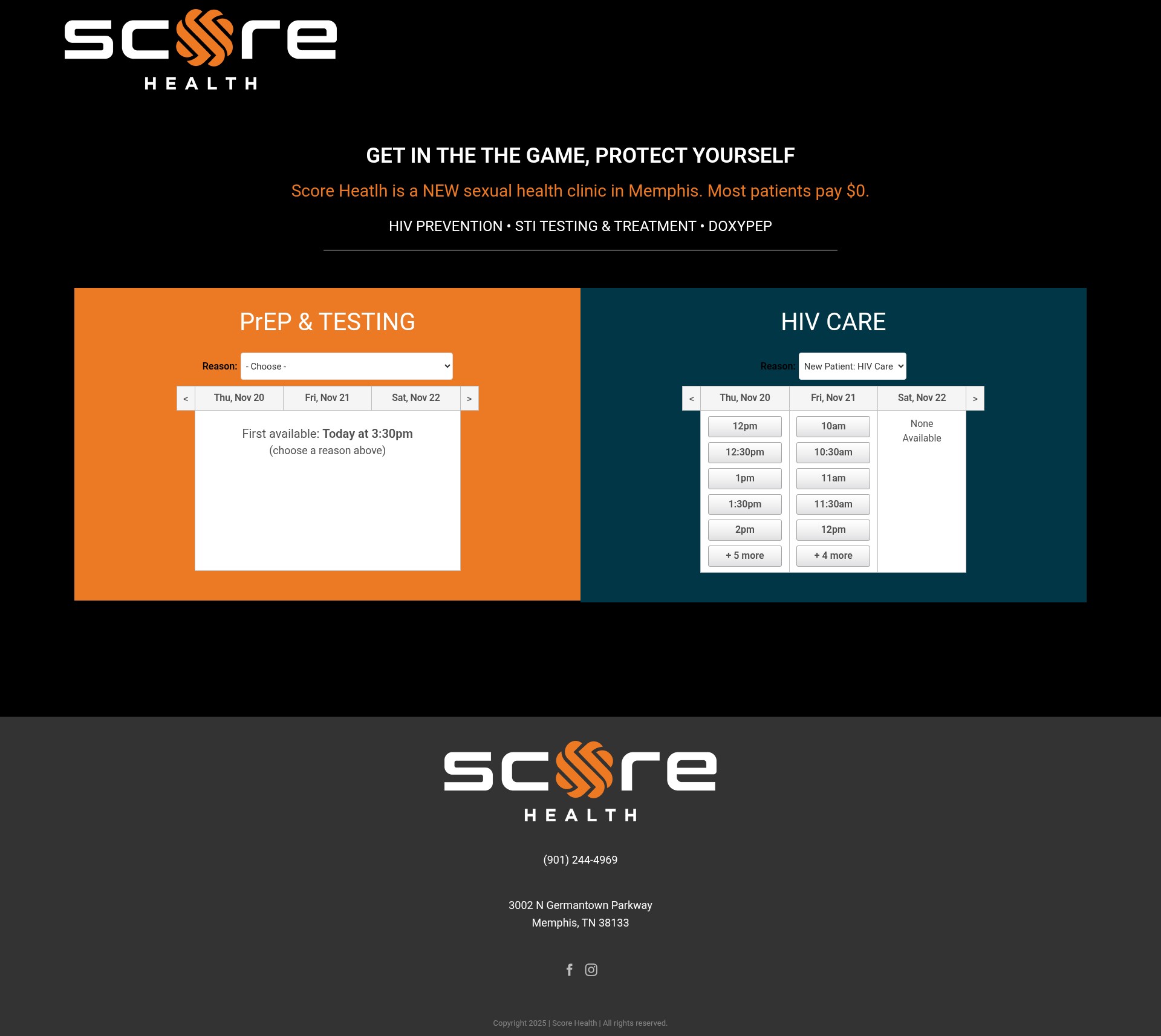 Landing Page