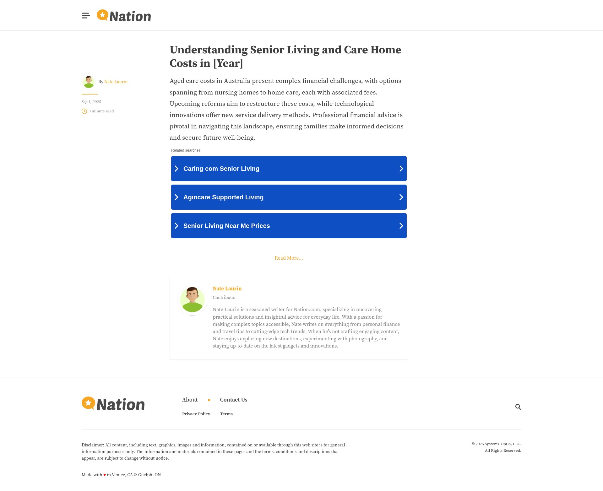 Landing Page