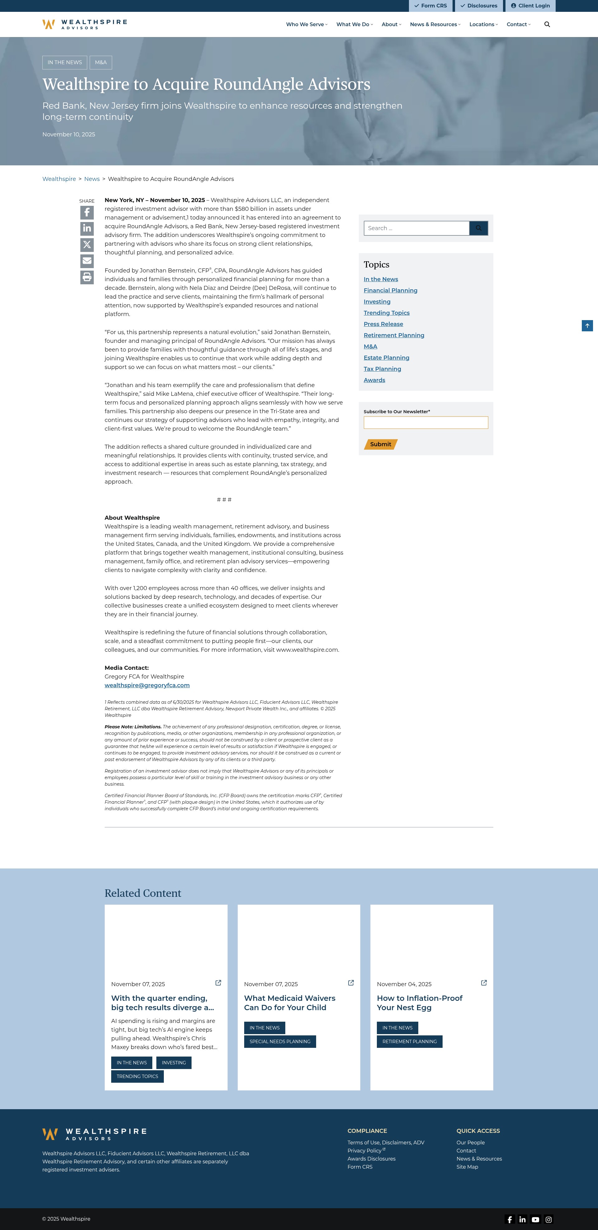 Landing Page