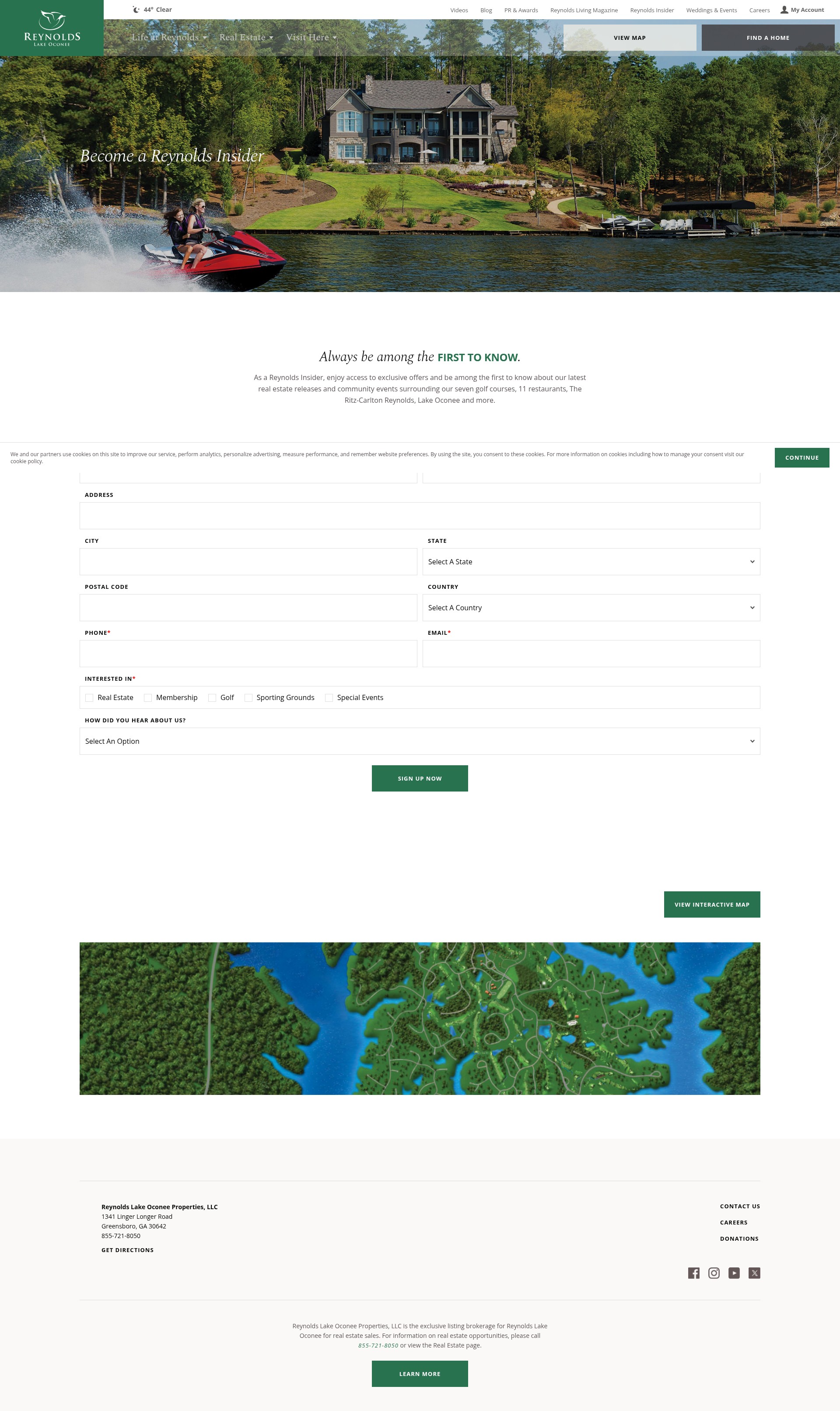 Landing Page
