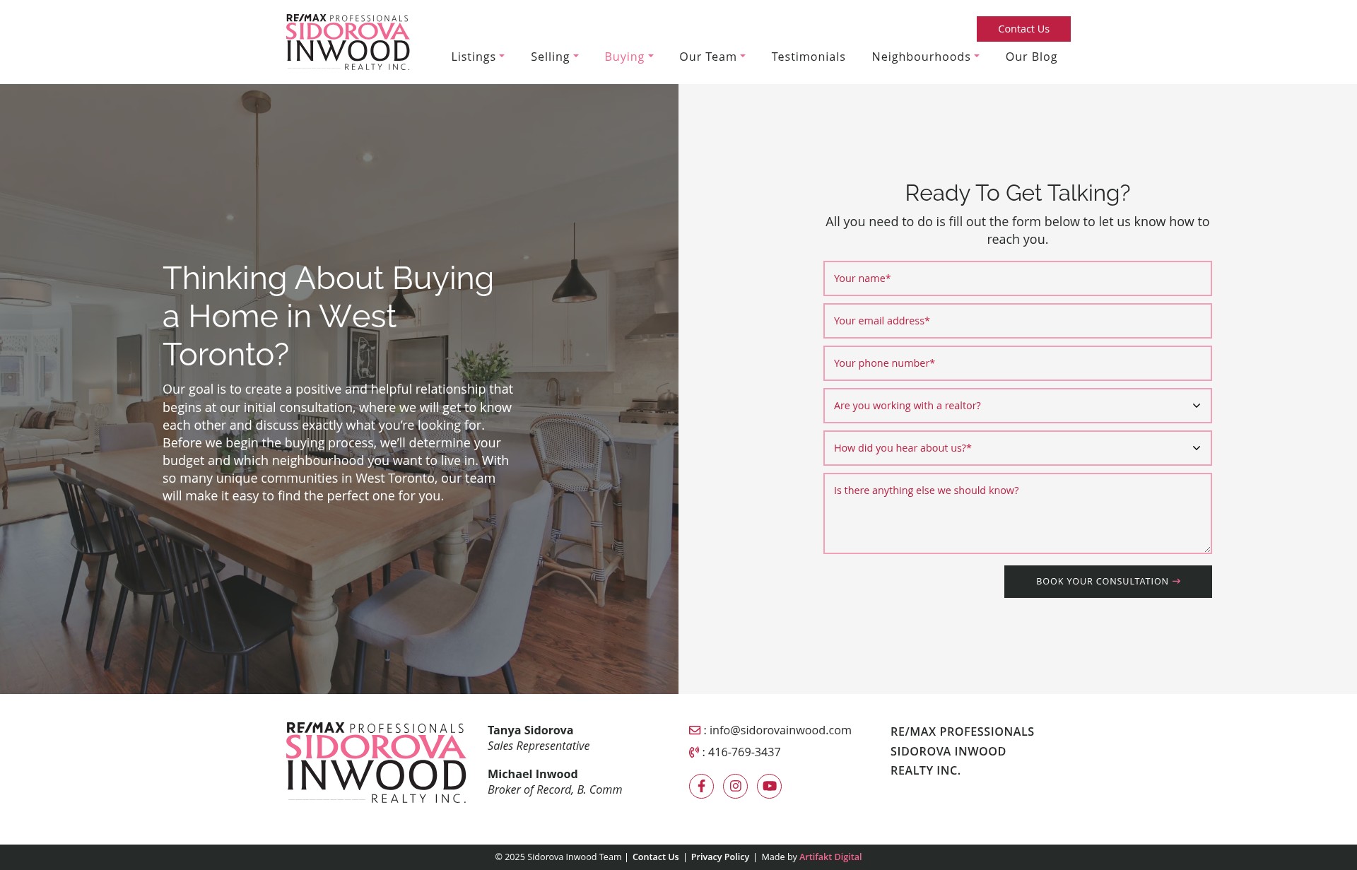 Landing Page