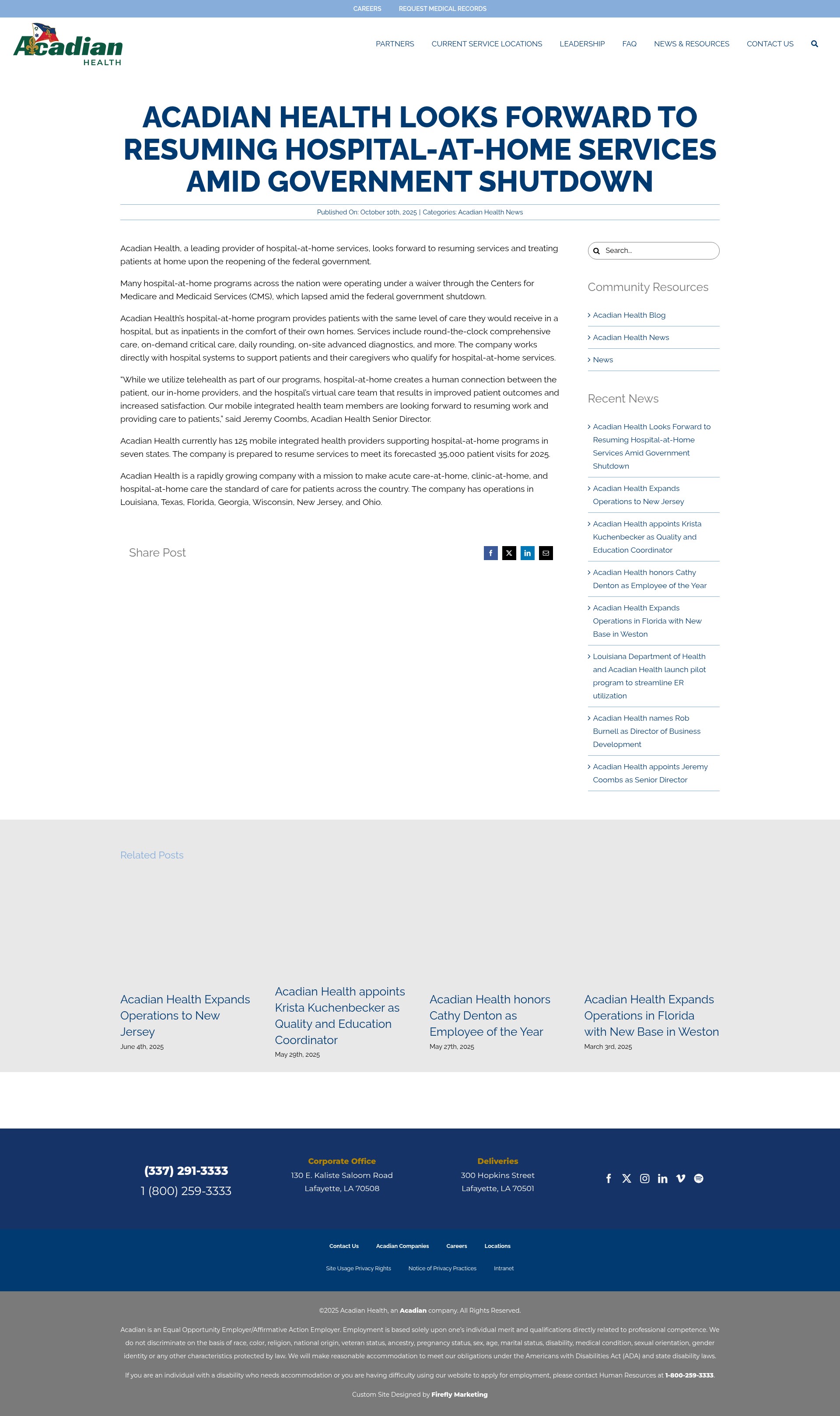Landing Page