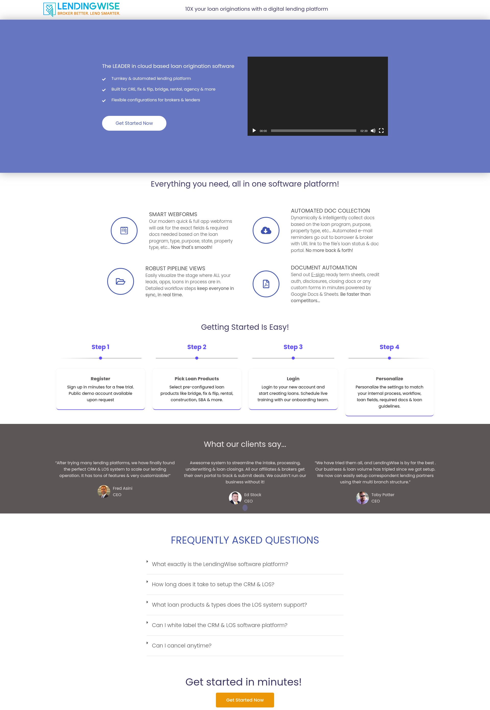 Landing Page