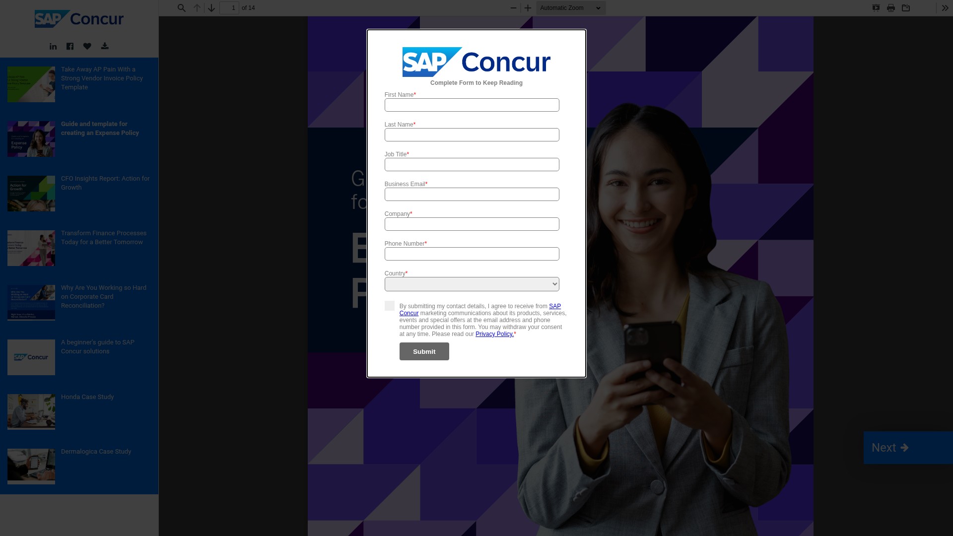Landing Page