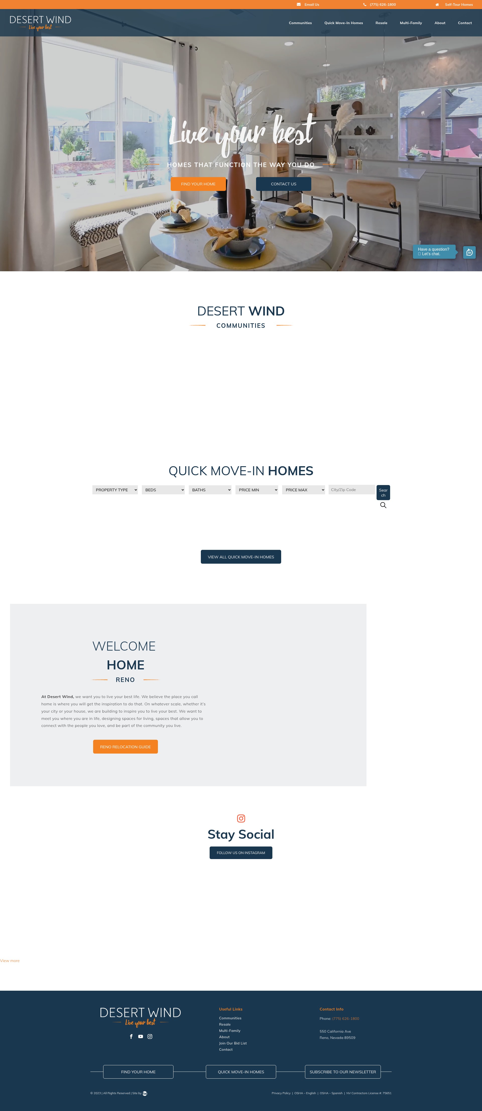Landing Page