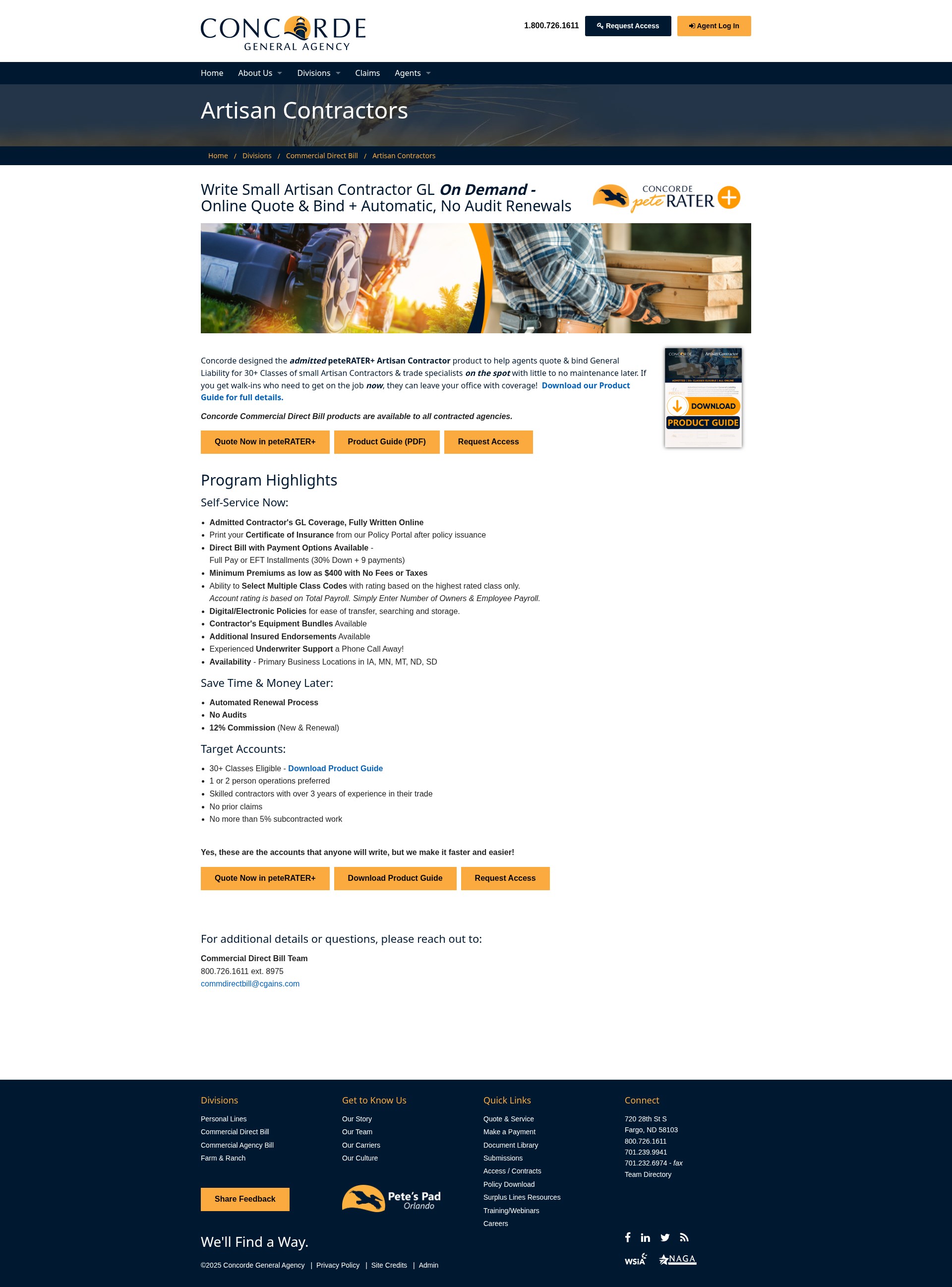 Landing Page