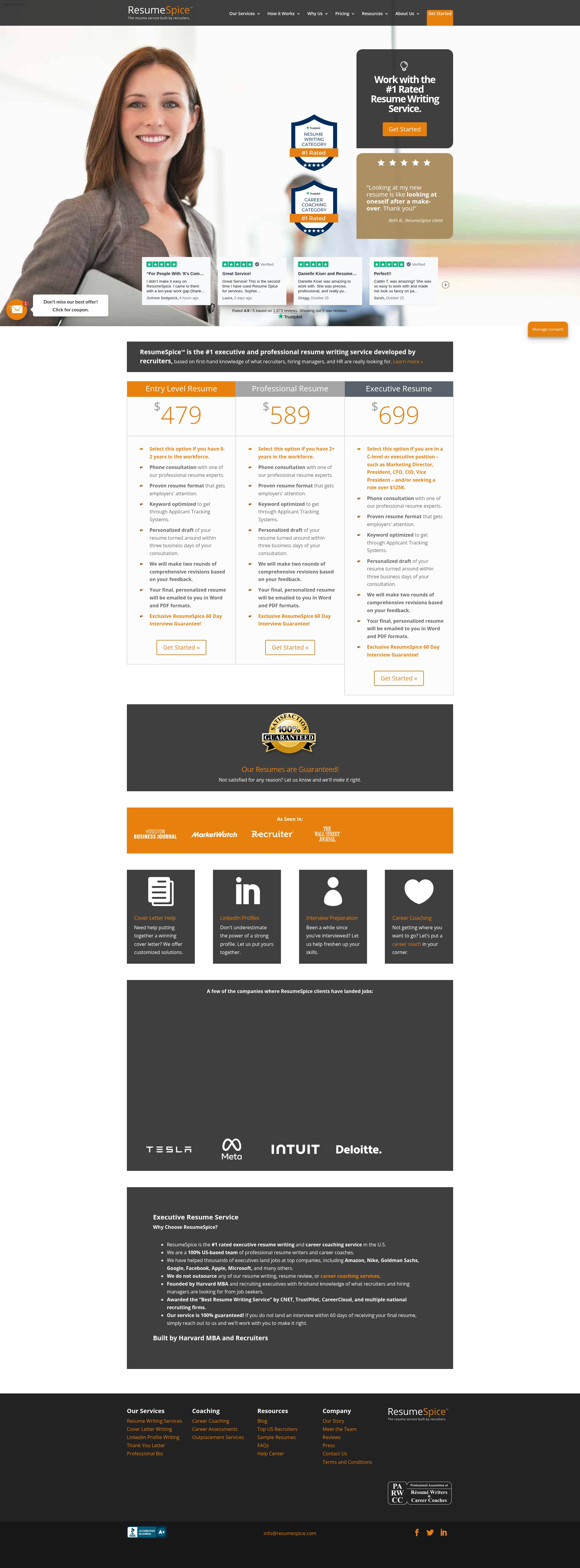 Landing Page