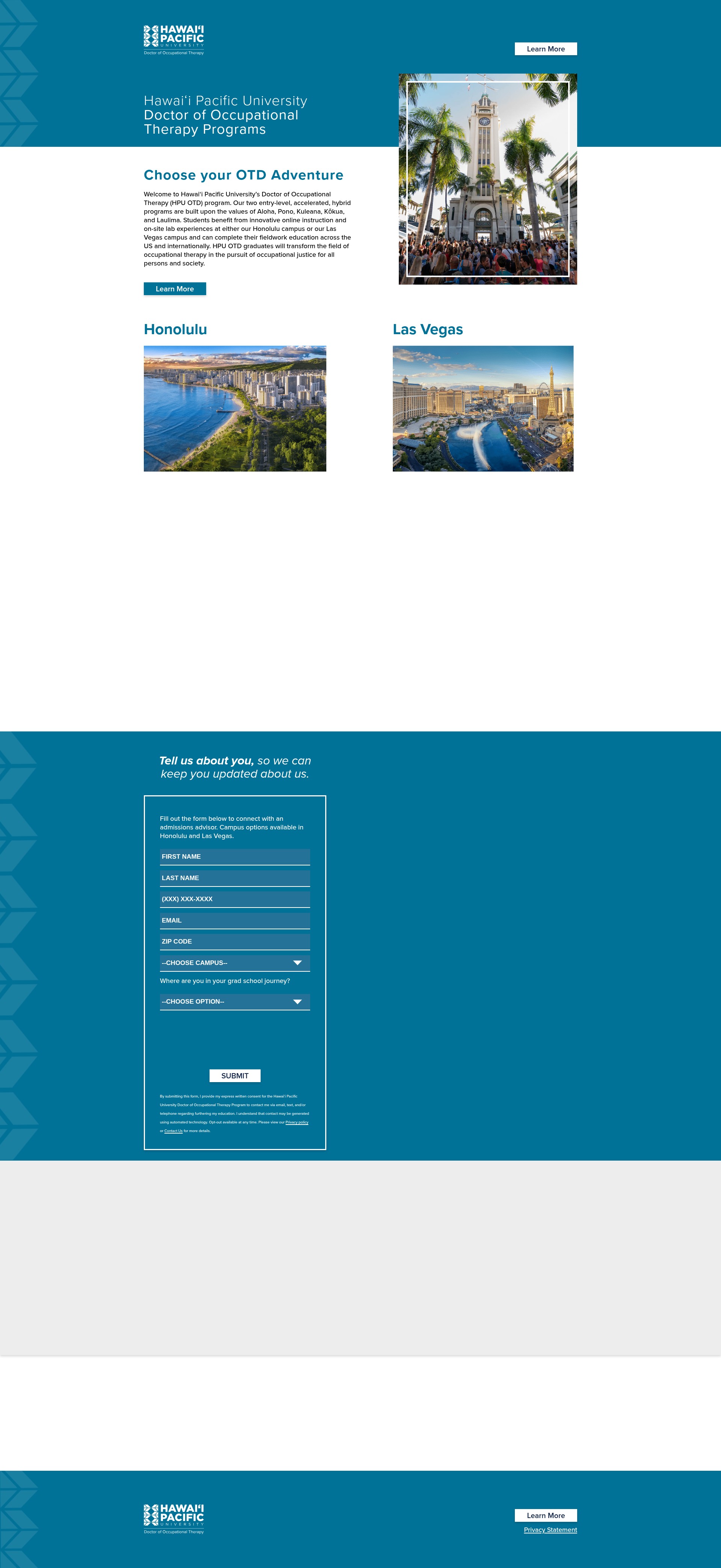 Landing Page