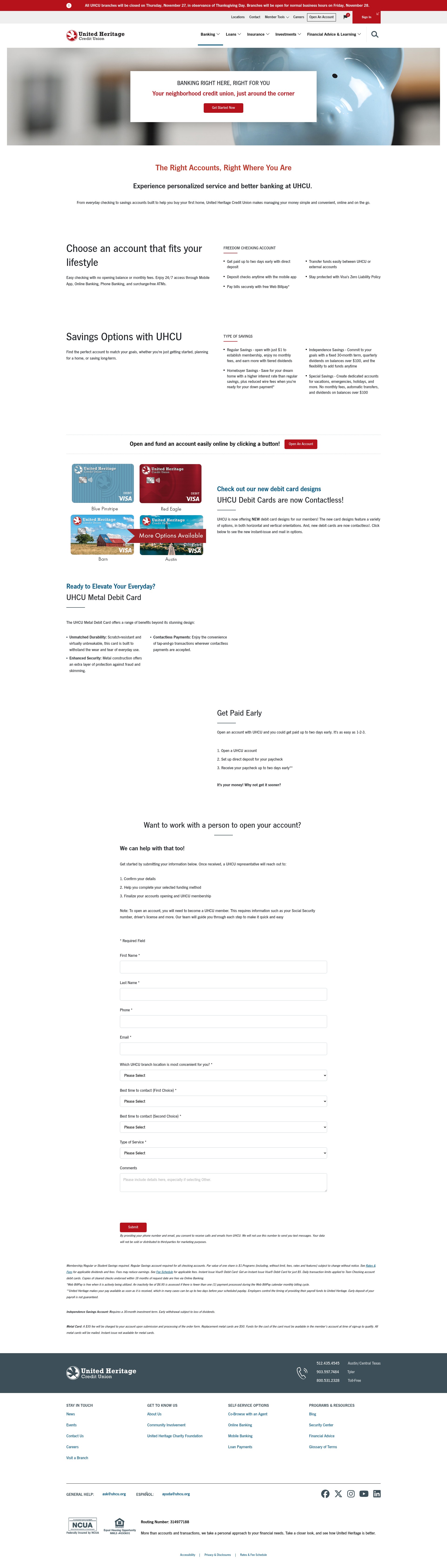 Landing Page