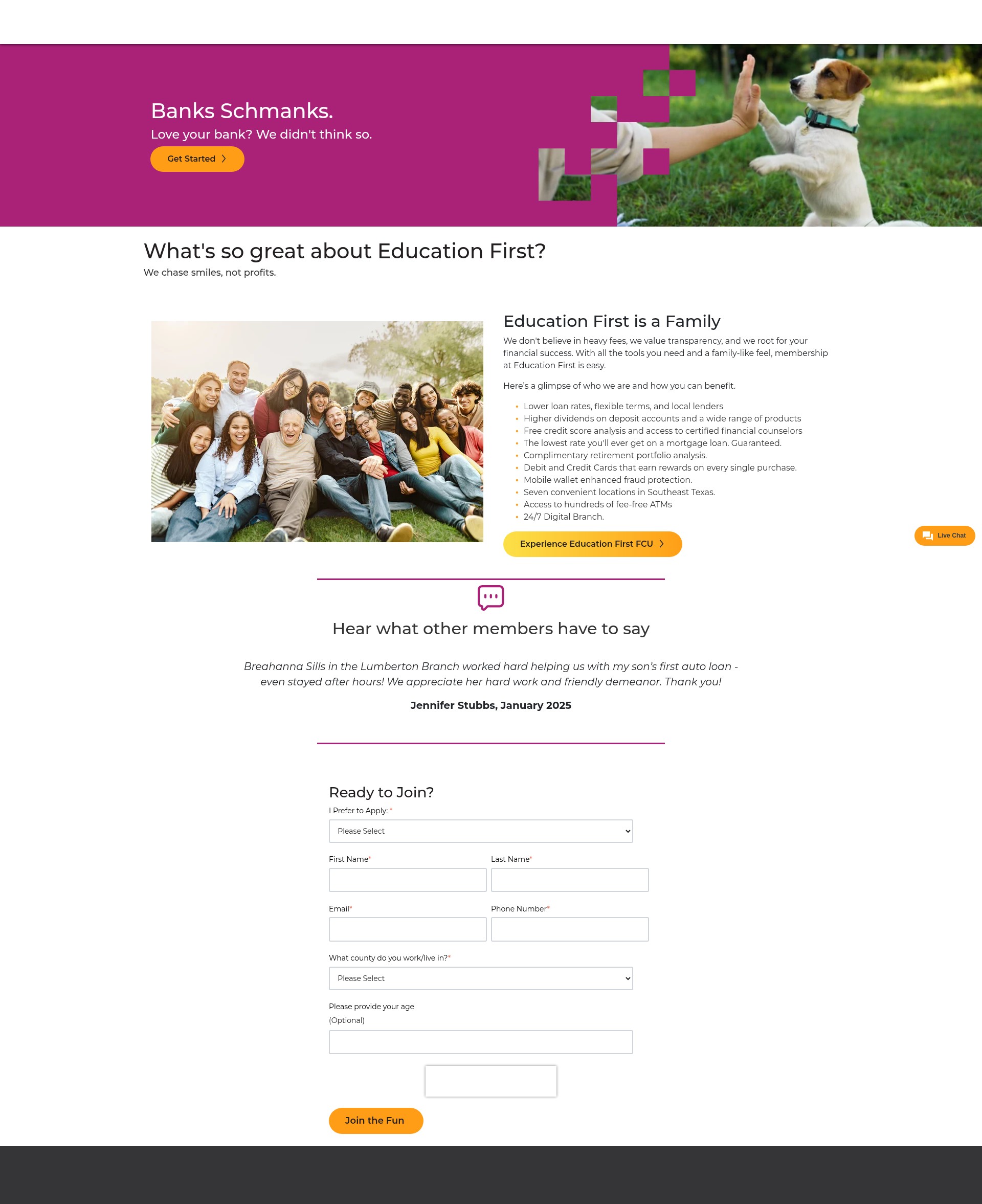 Landing Page