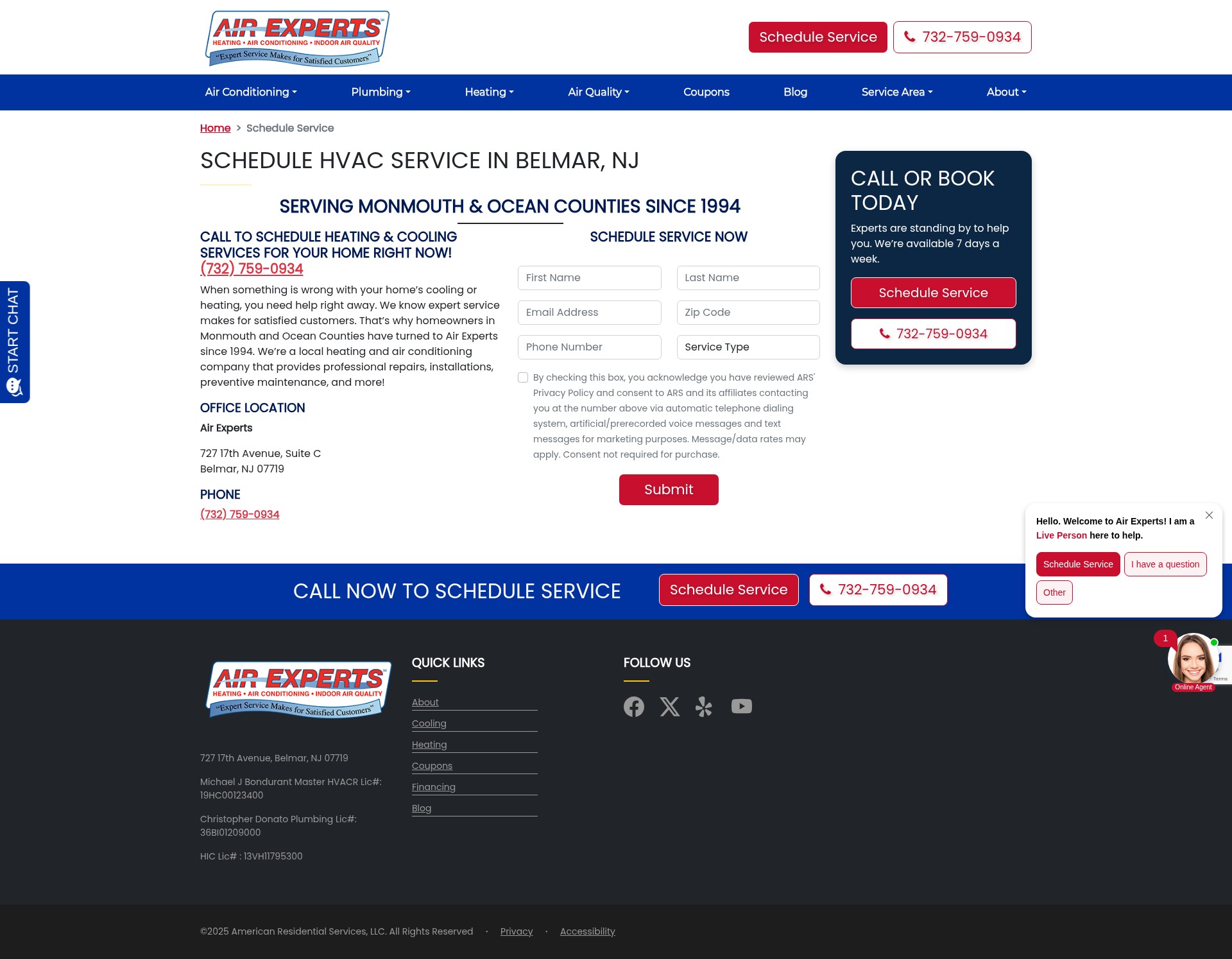 Landing Page