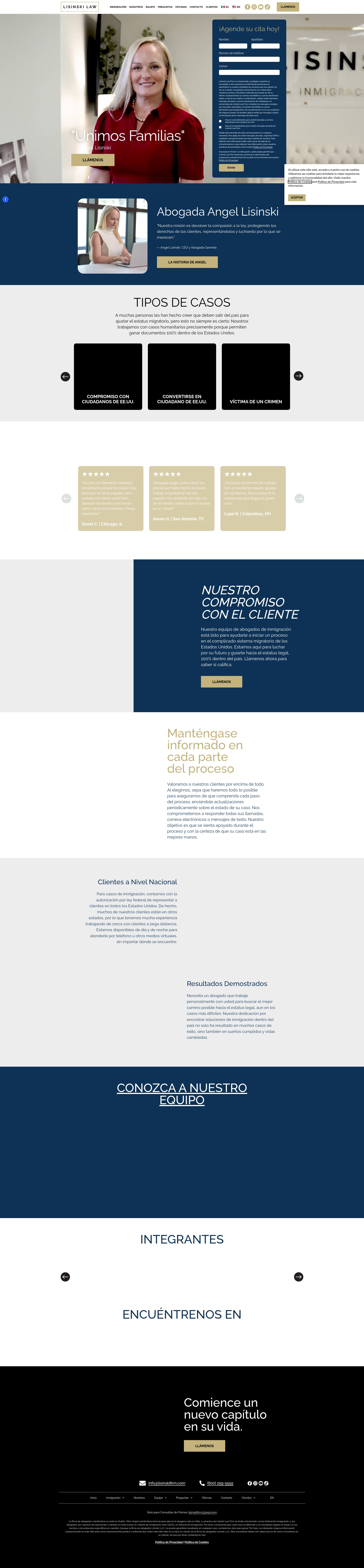 Landing Page
