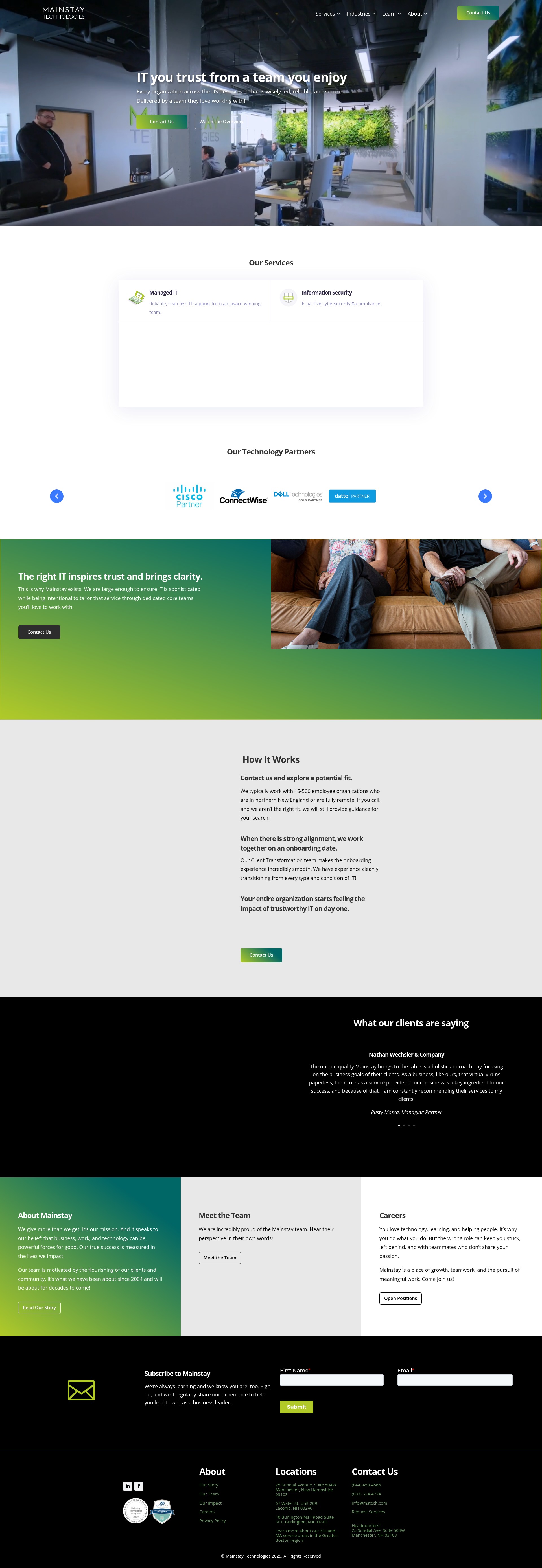 Landing Page