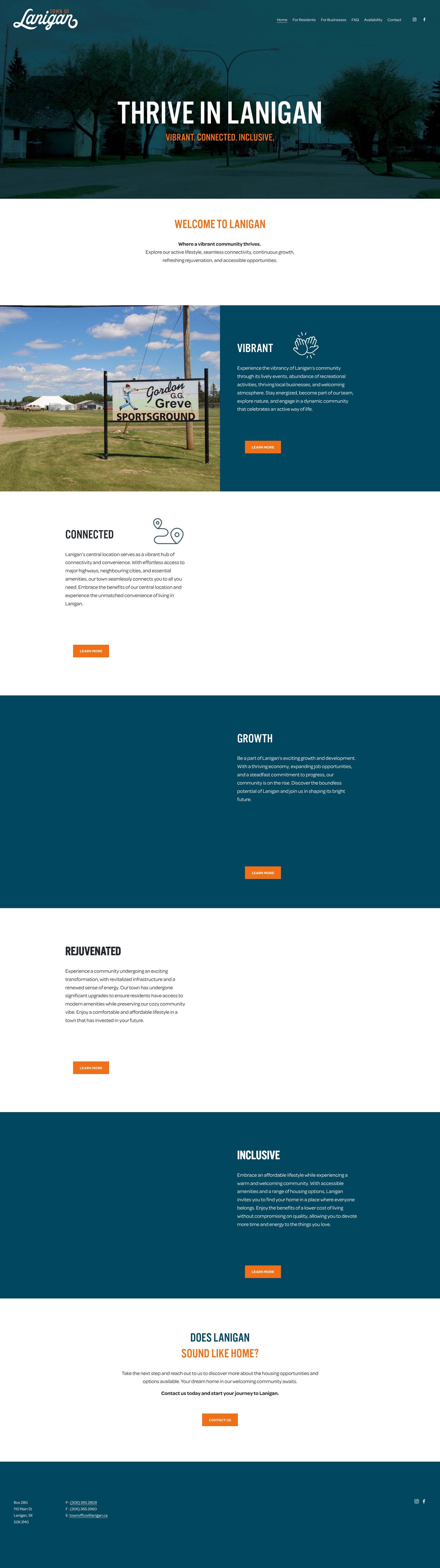 Landing Page