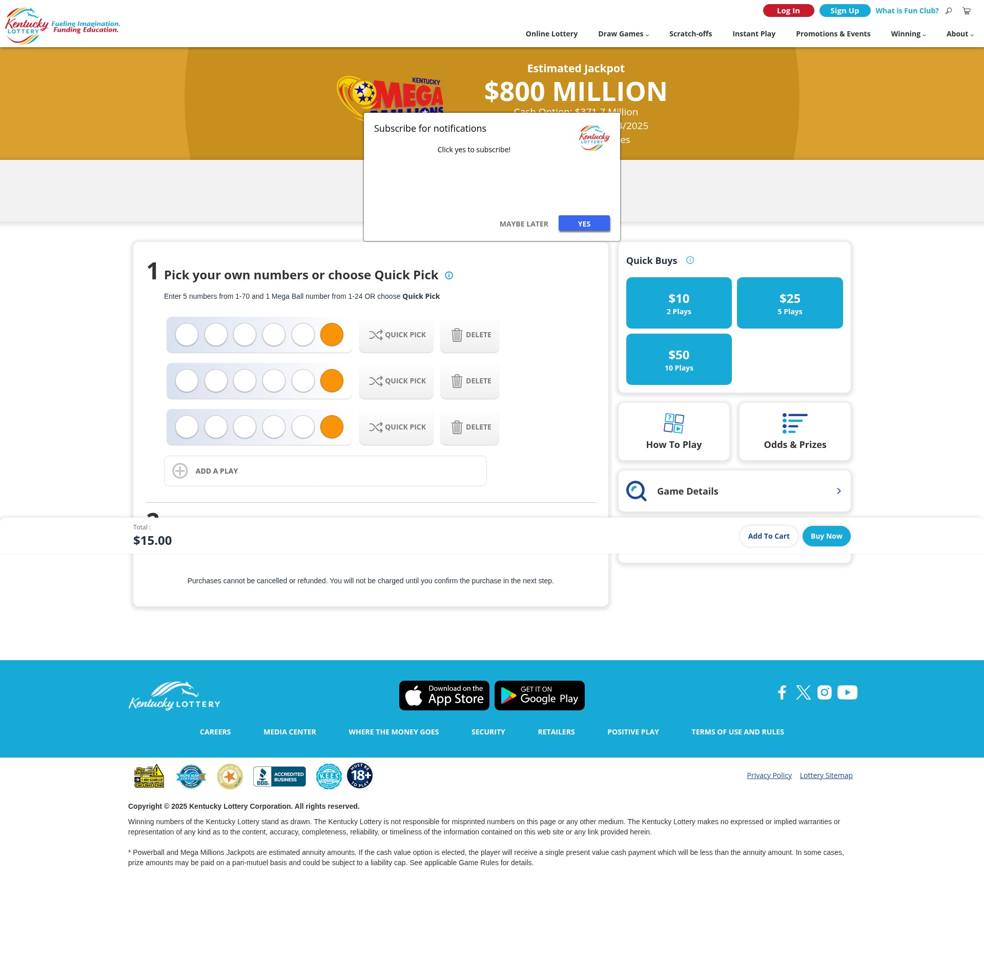 Landing Page