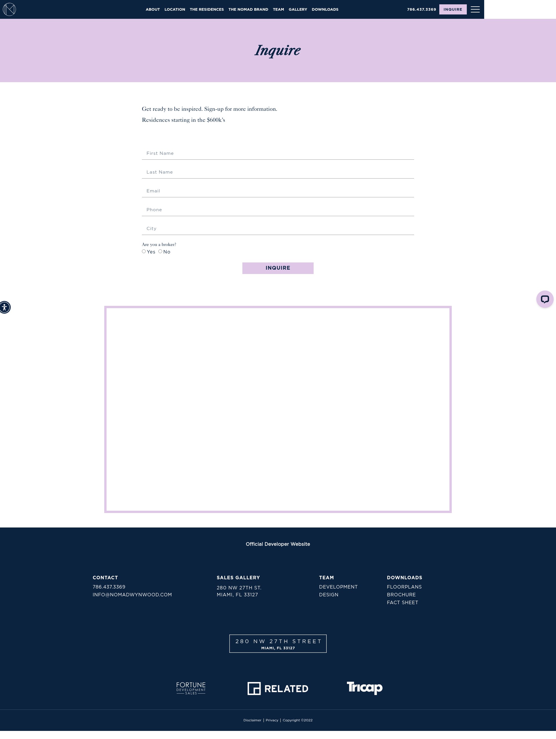 Landing Page