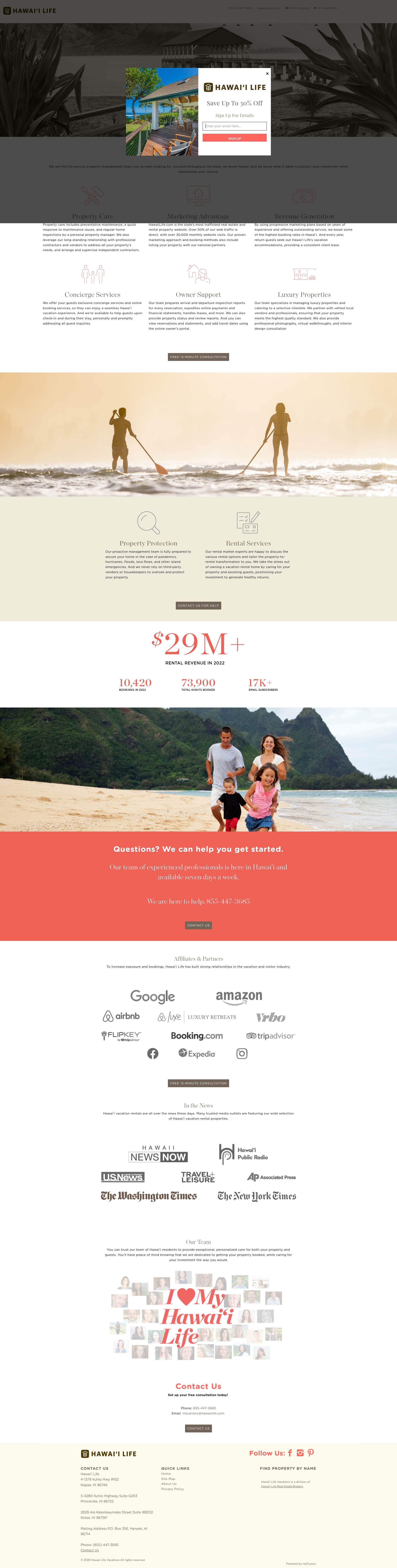 Landing Page