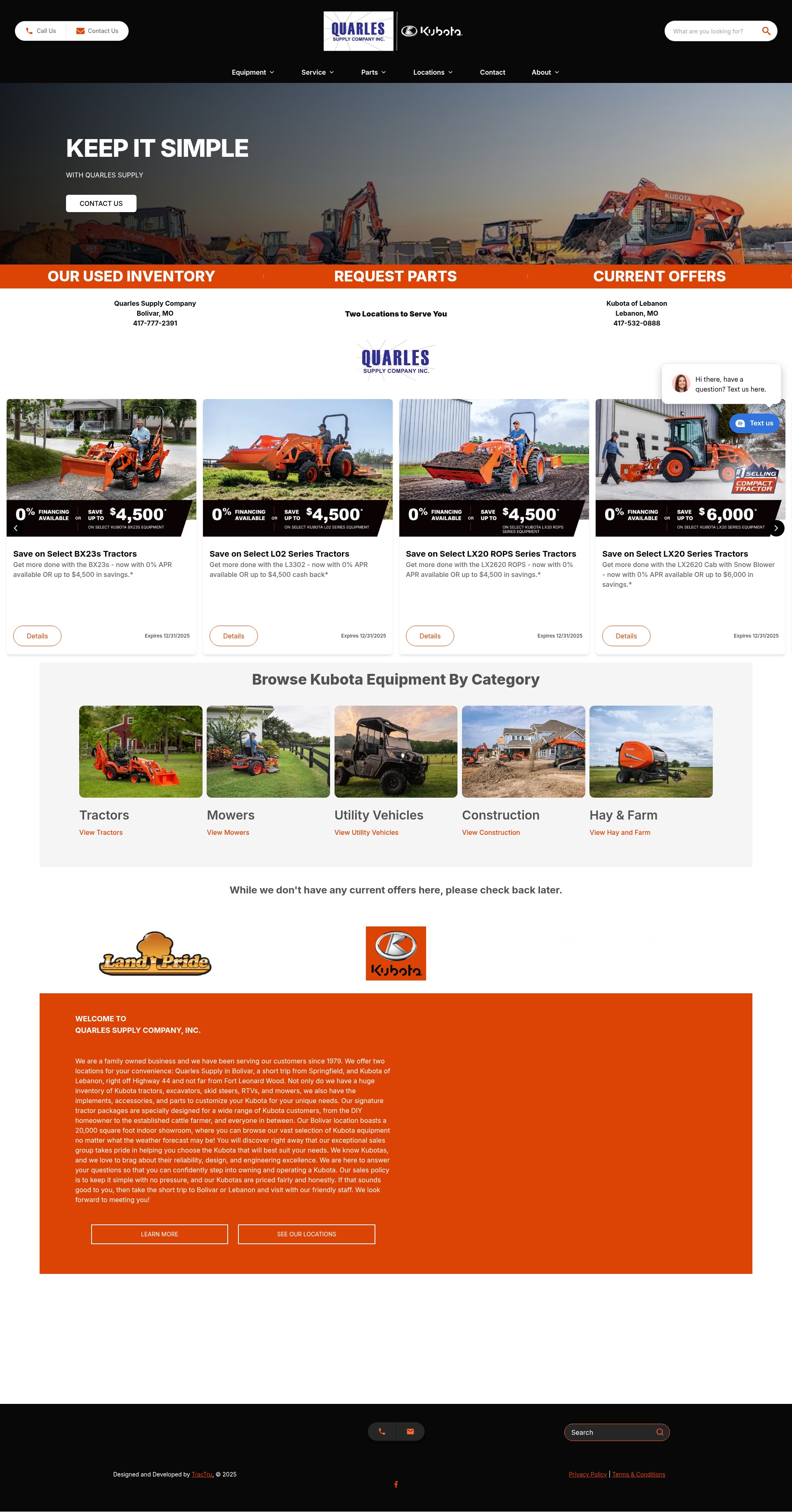 Landing Page
