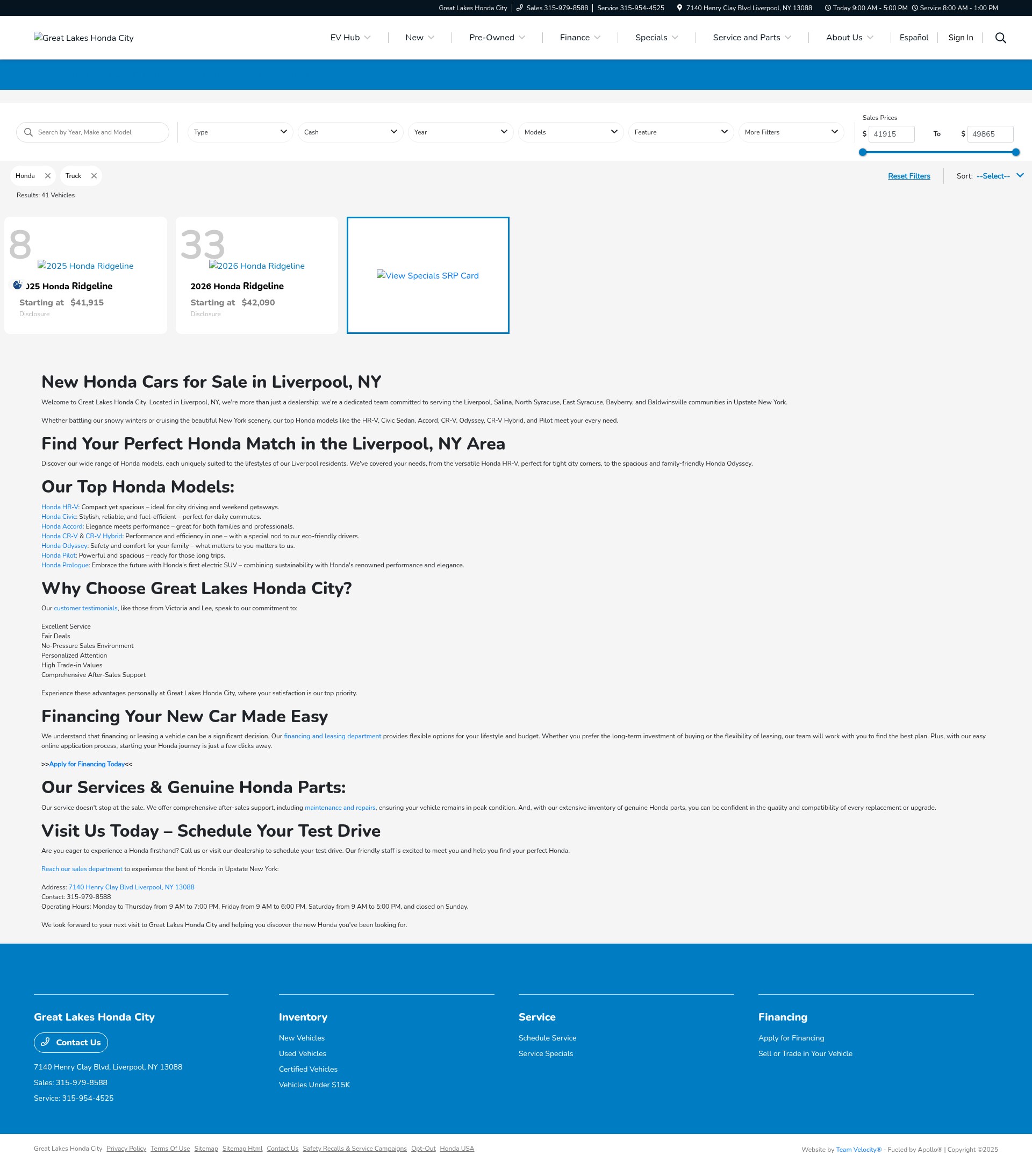 Landing Page