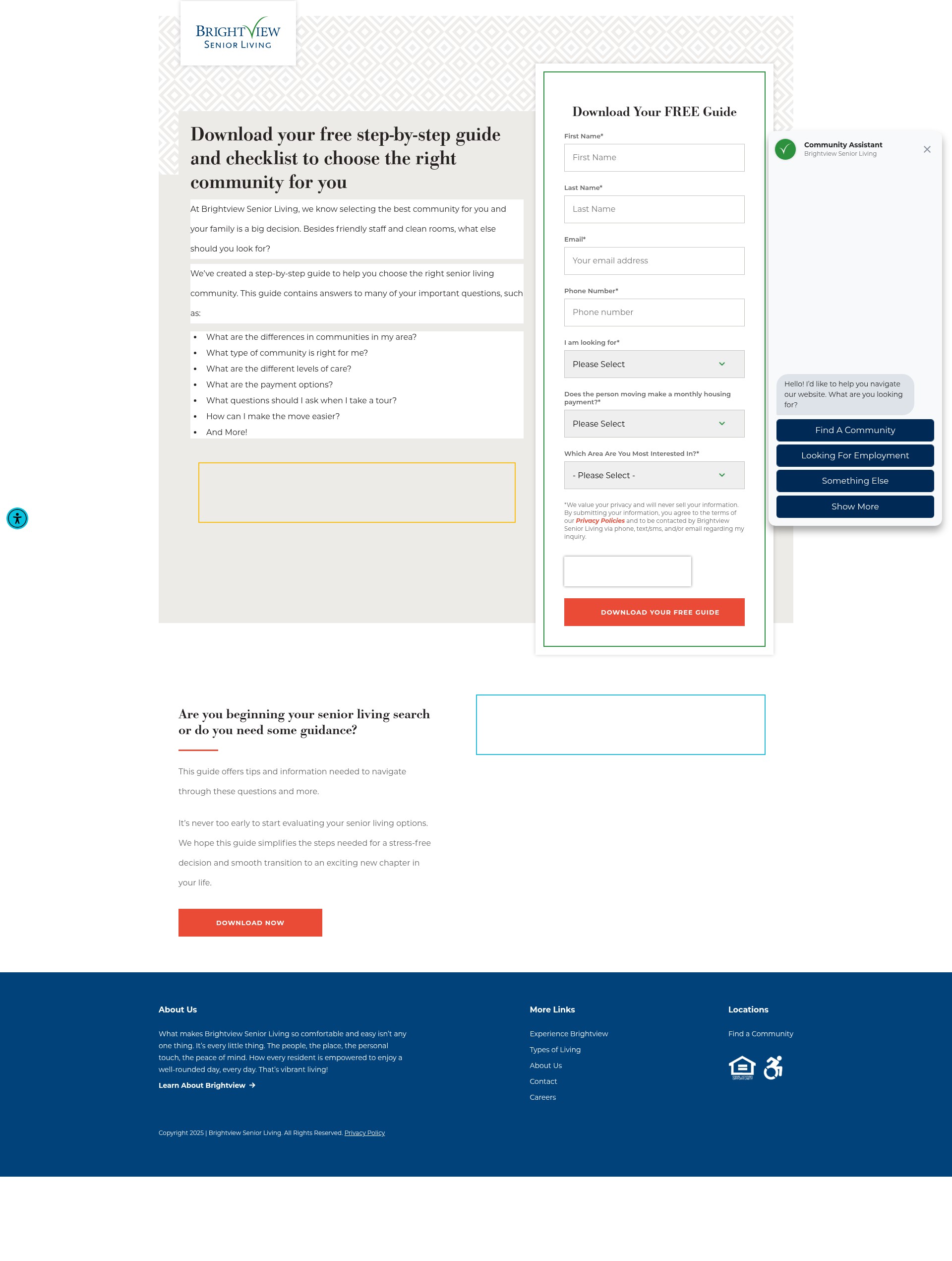 Landing Page