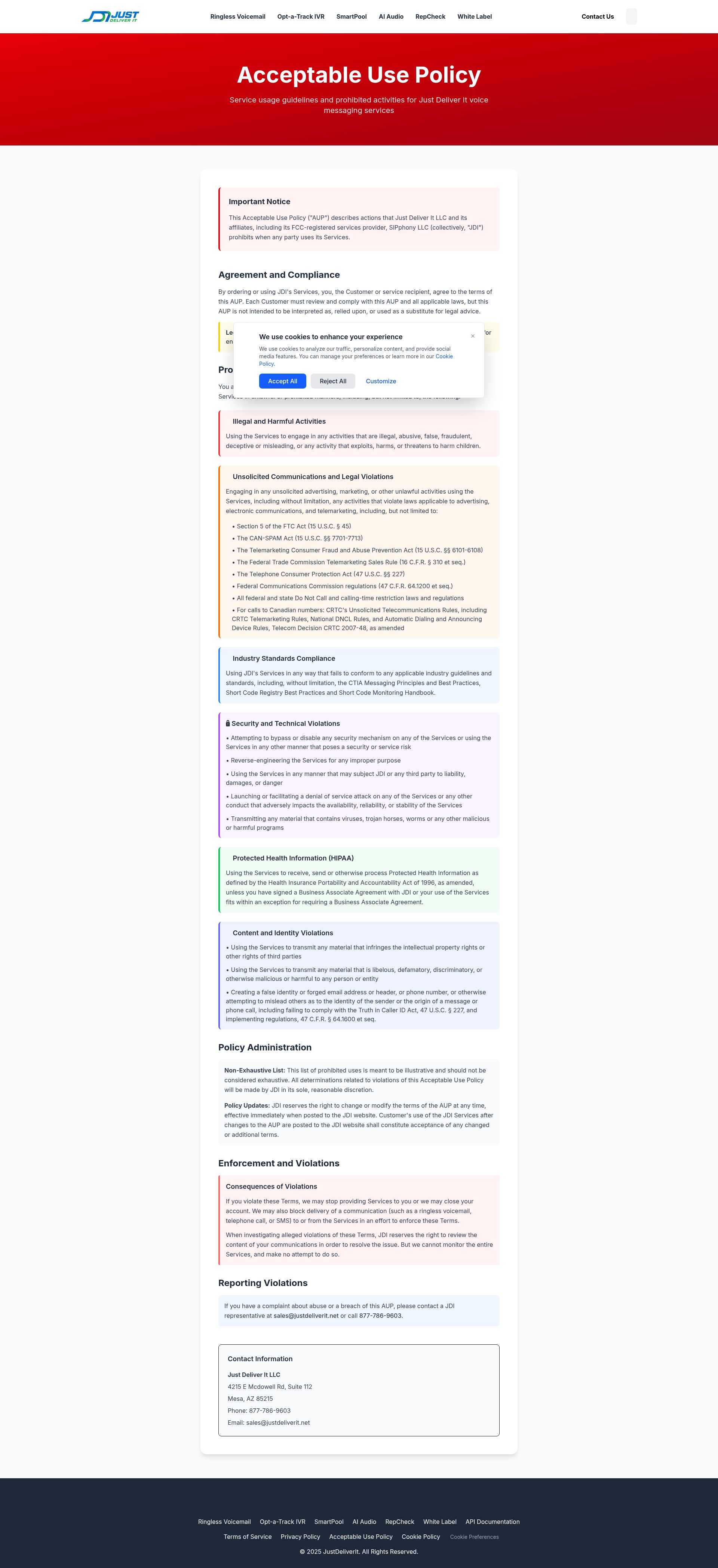 Landing Page