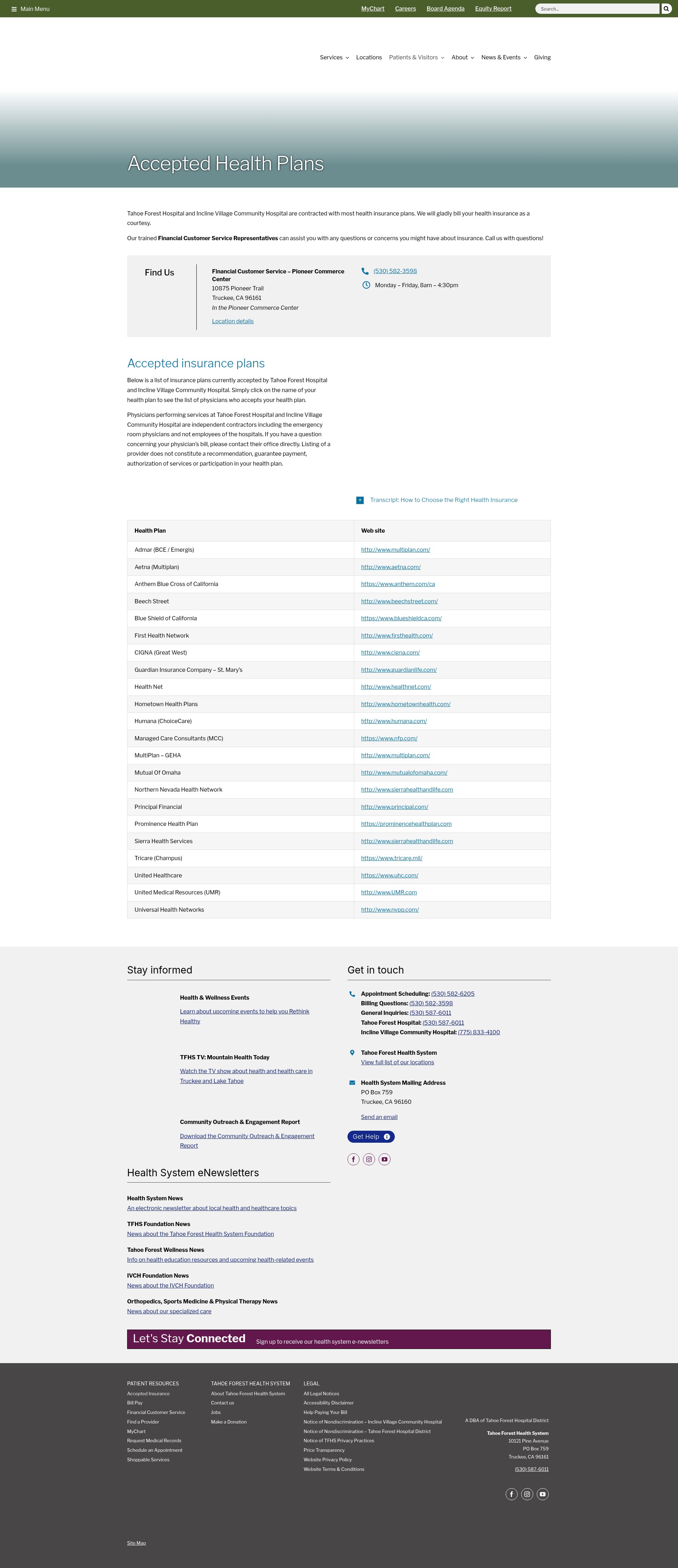 Landing Page