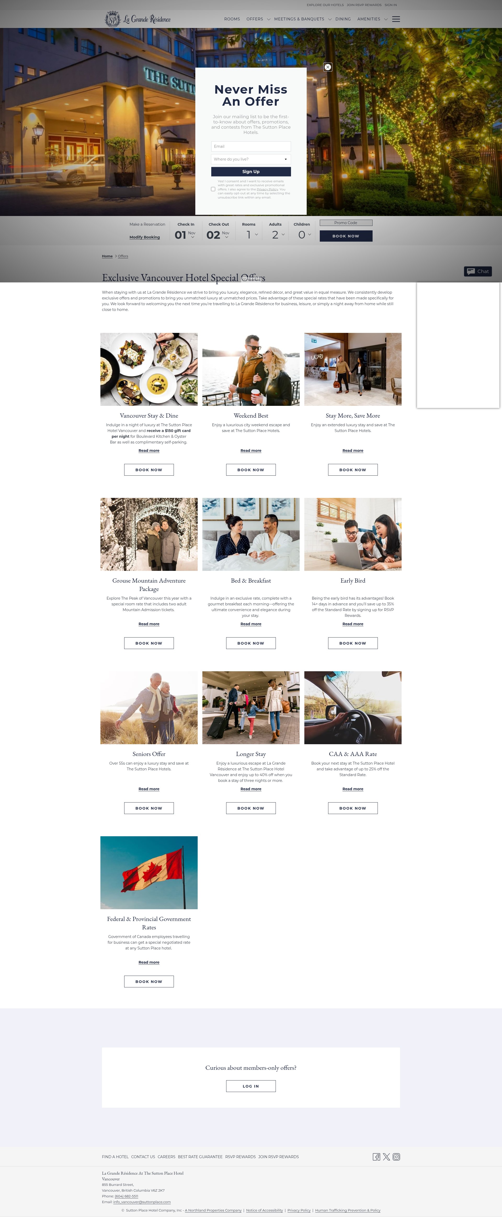 Landing Page