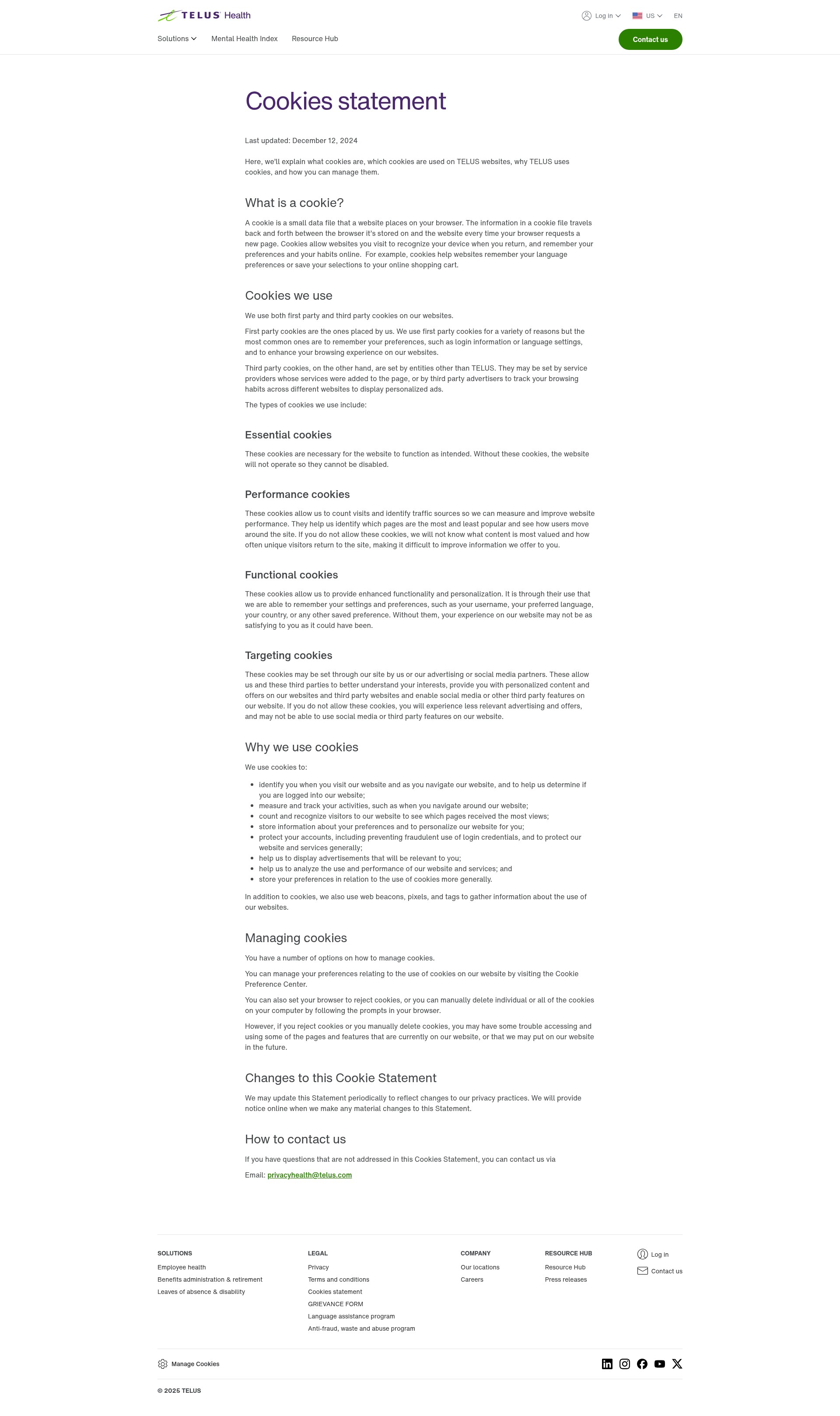Landing Page