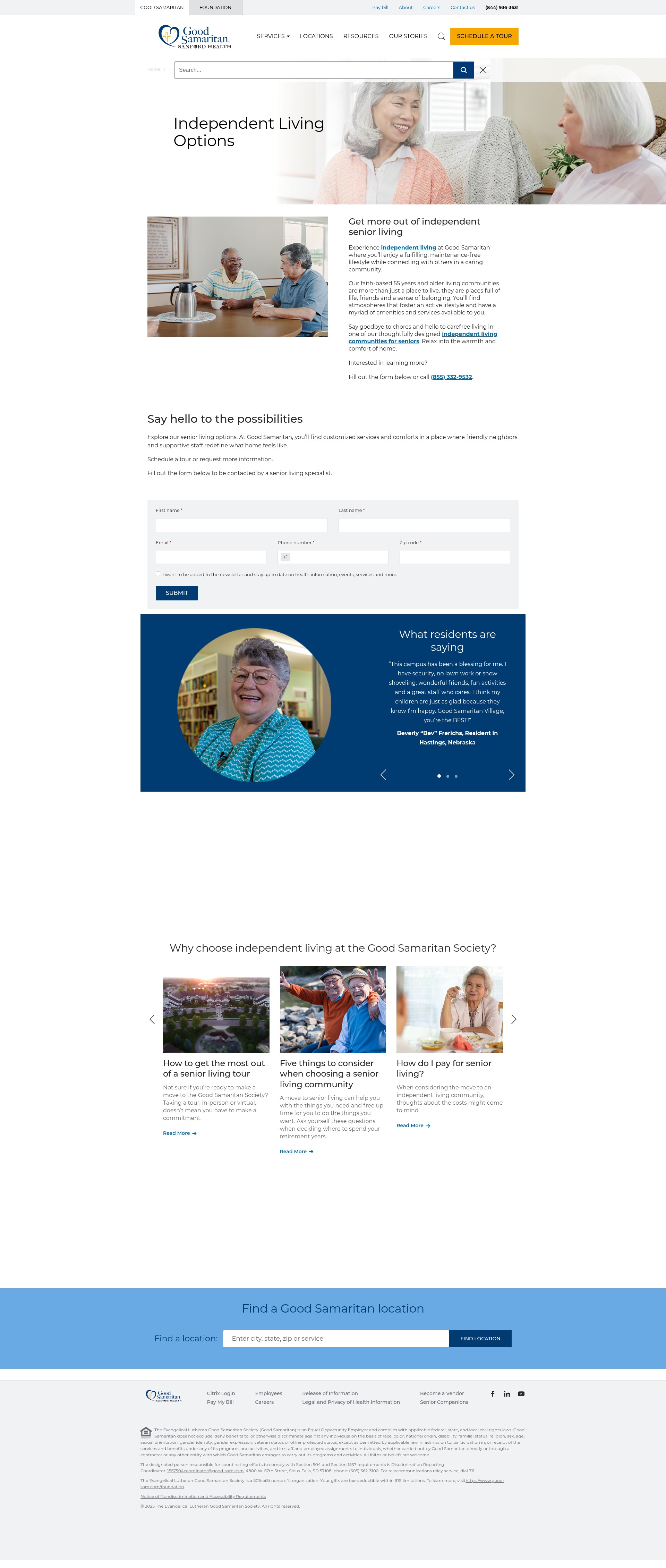 Landing Page