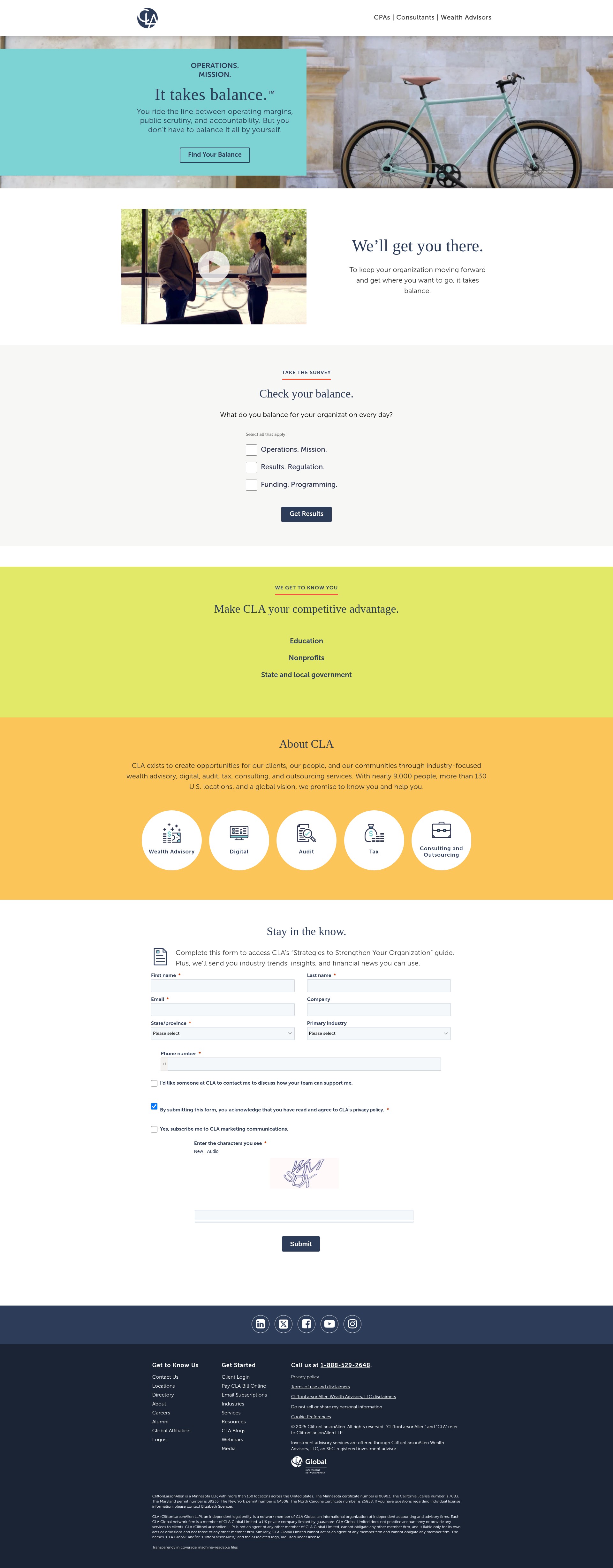 Landing Page