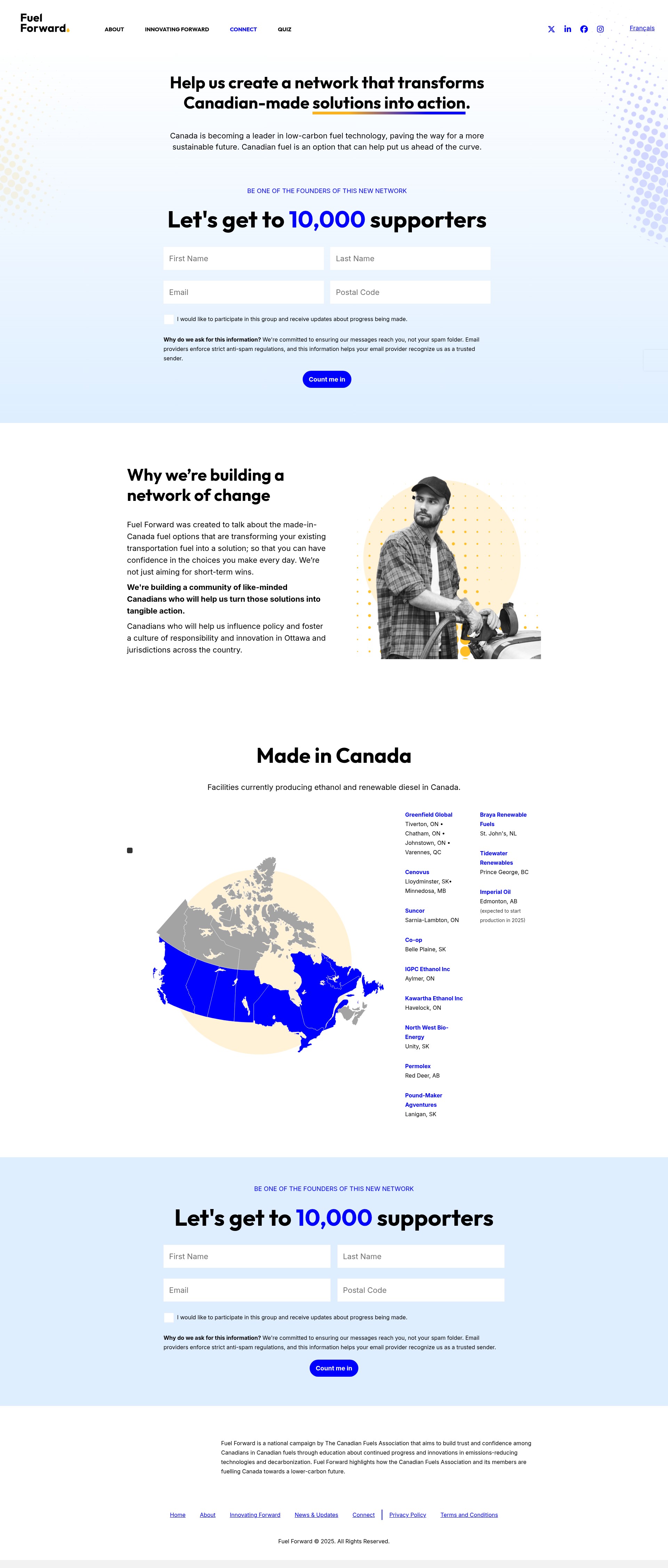 Landing Page