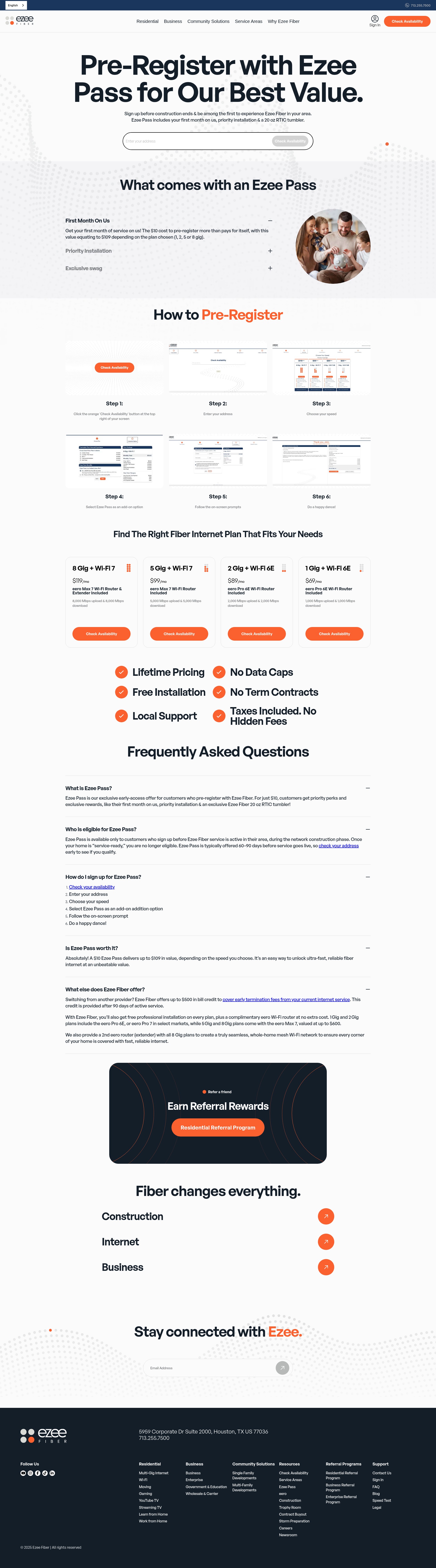 Landing Page